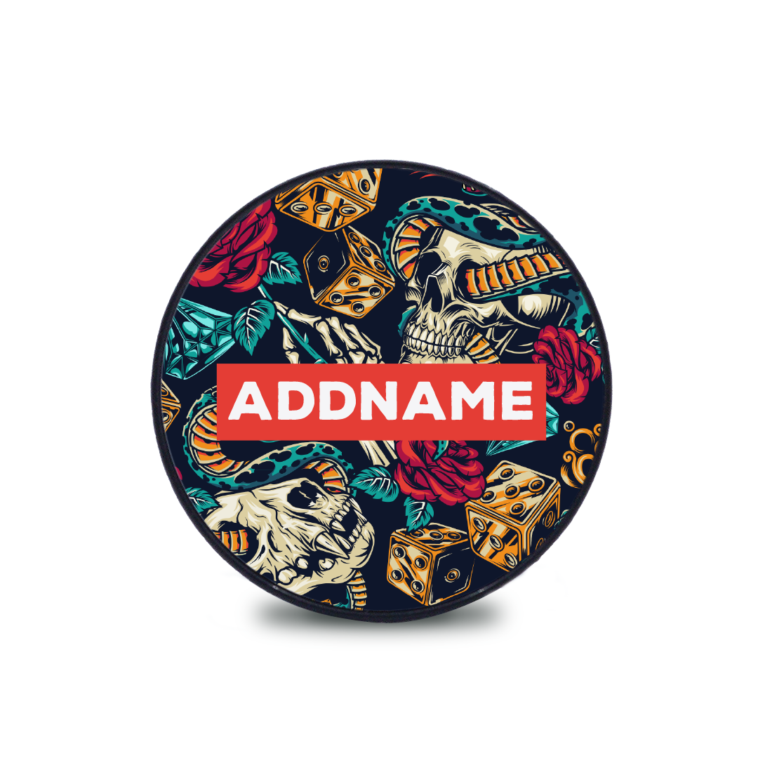 Skulls and Roses Phone Holder