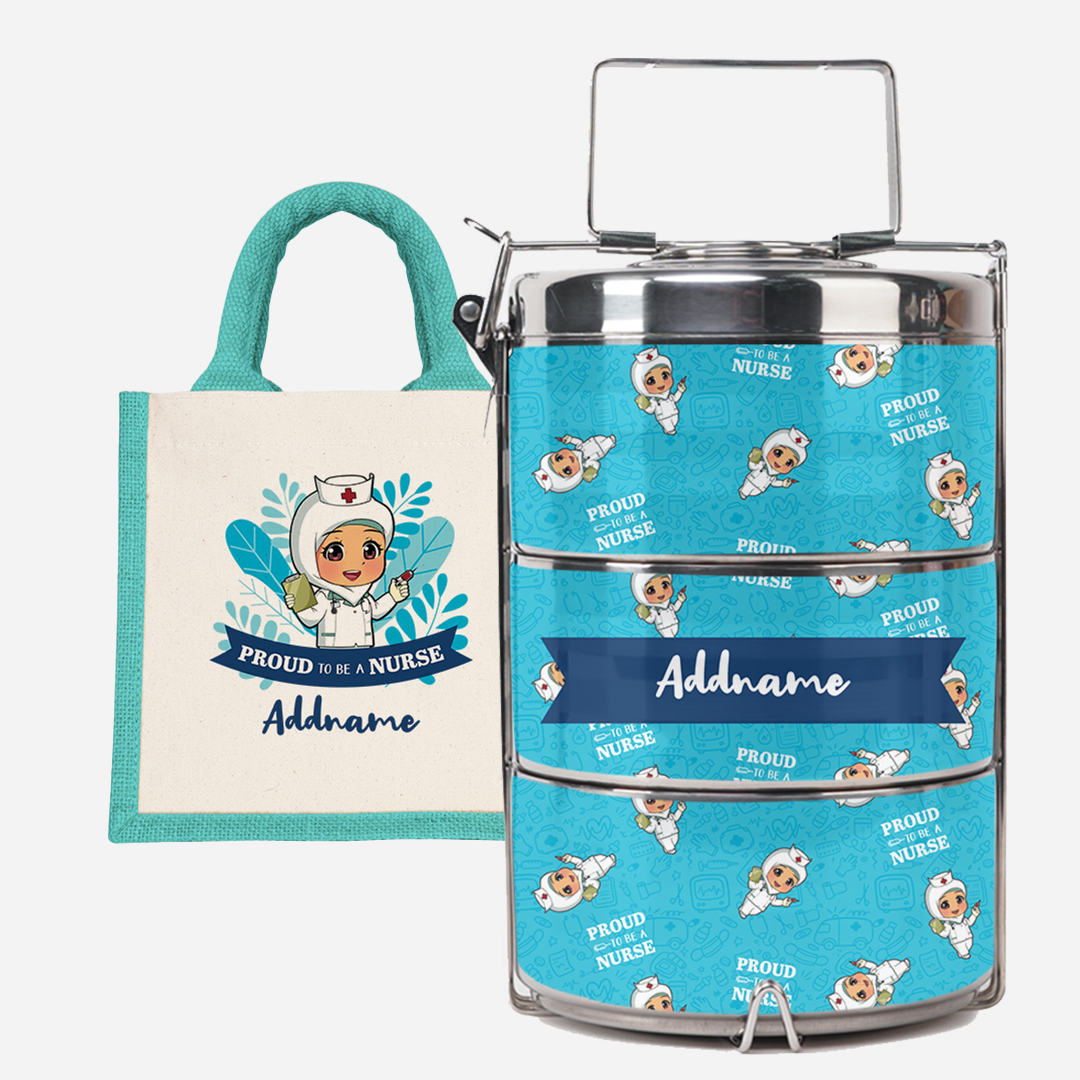 Nurse Series - Half Lining Lunch Bag and Tiffin Carrier