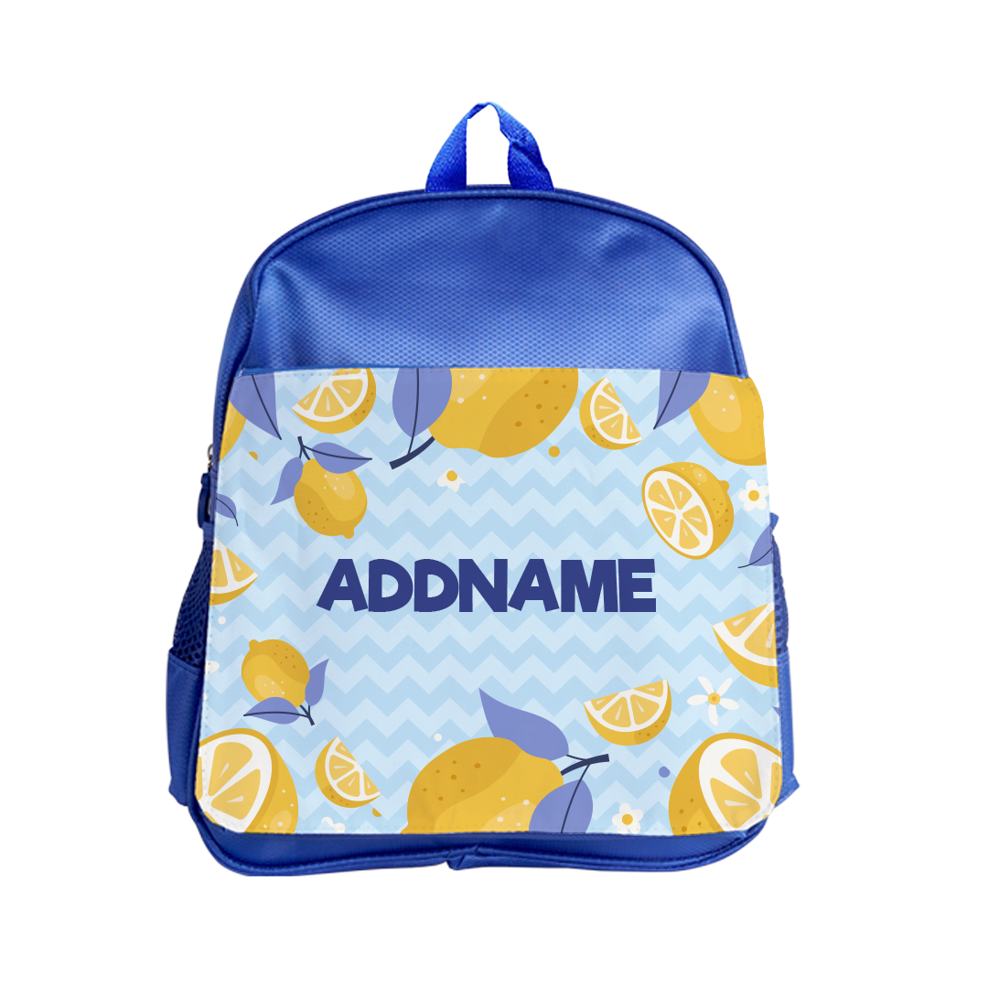 Squeezy Lemon Blue Kiddies Bag