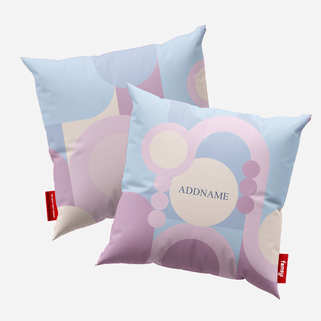 Ryn Series - Bandung Full Print Cushion Cover with Inner Cushion