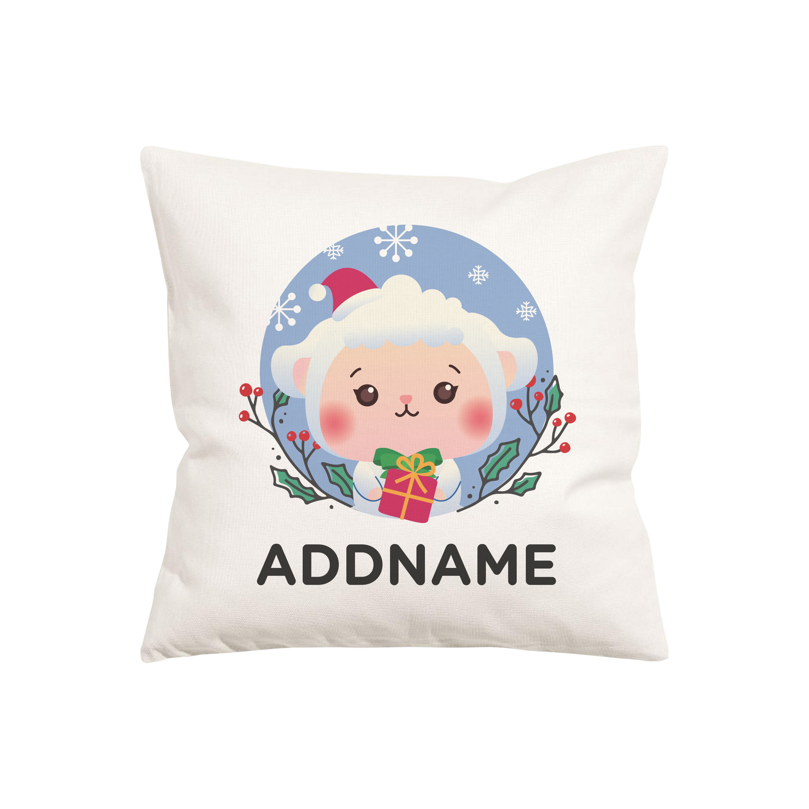 Christmas Cute Animal Series Cute Sheep Cushion