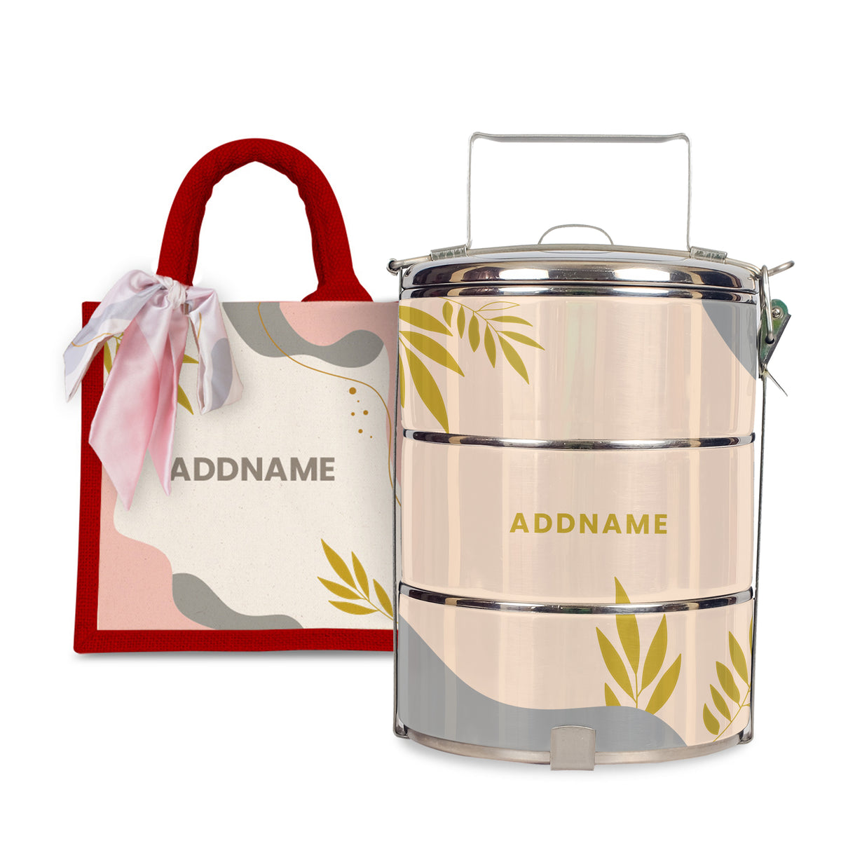 Charlotte Series - Strawberry Tiffin Carrier