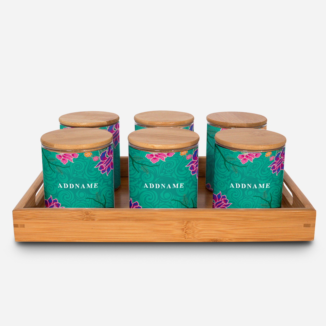 Modern Mahsuri Series - Legend Green Balang Raya Set (6 in 1)