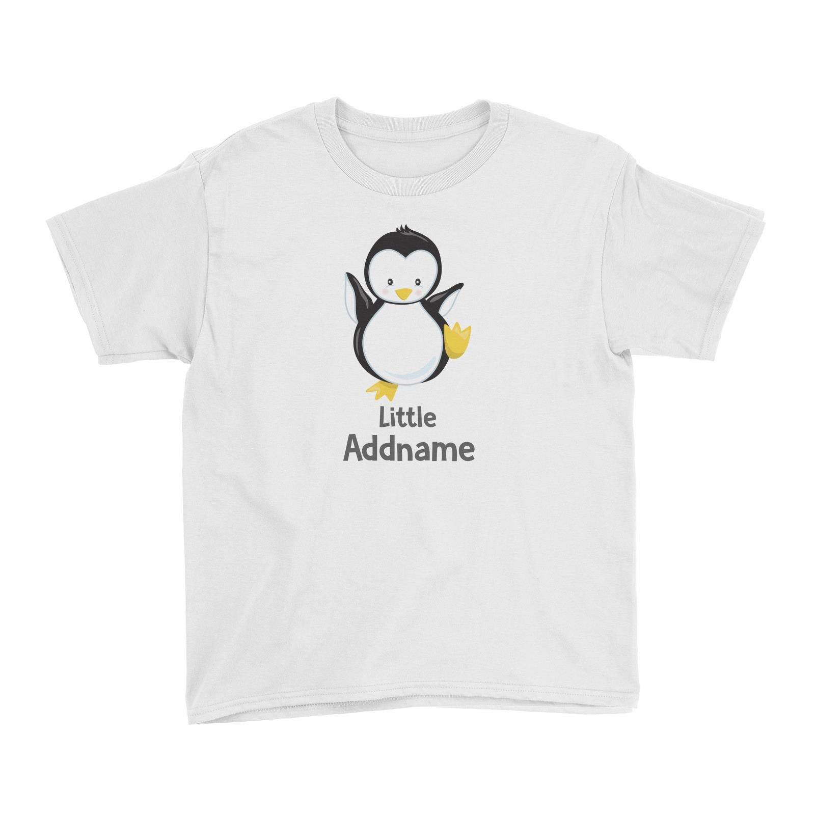 Arctic Animals Little Penguin Addname Kid's T-Shirt