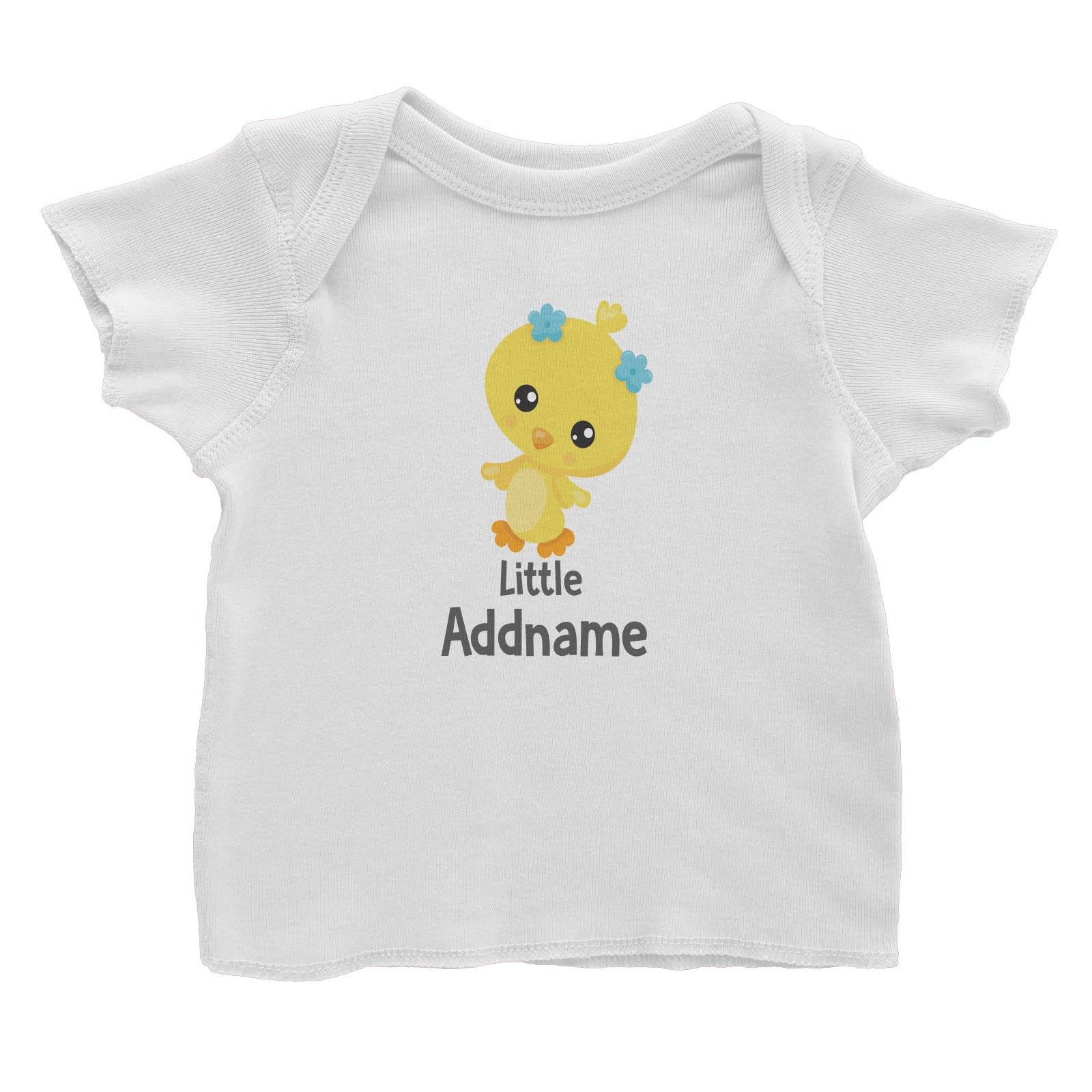 Spring Animals Chick Little Addname Baby T-Shirt