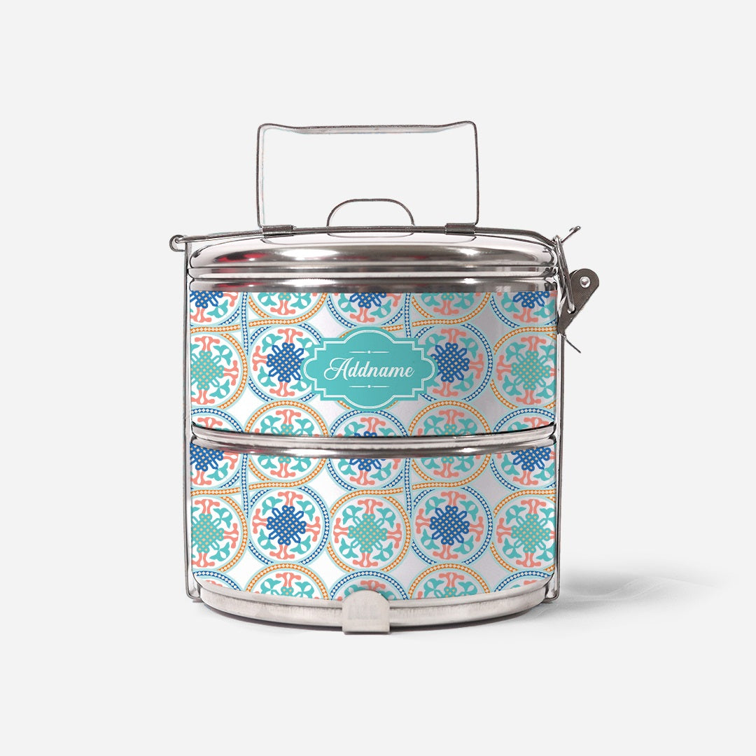 Moroccan Series - Chahid  - Two-Tier Tiffin Carrier