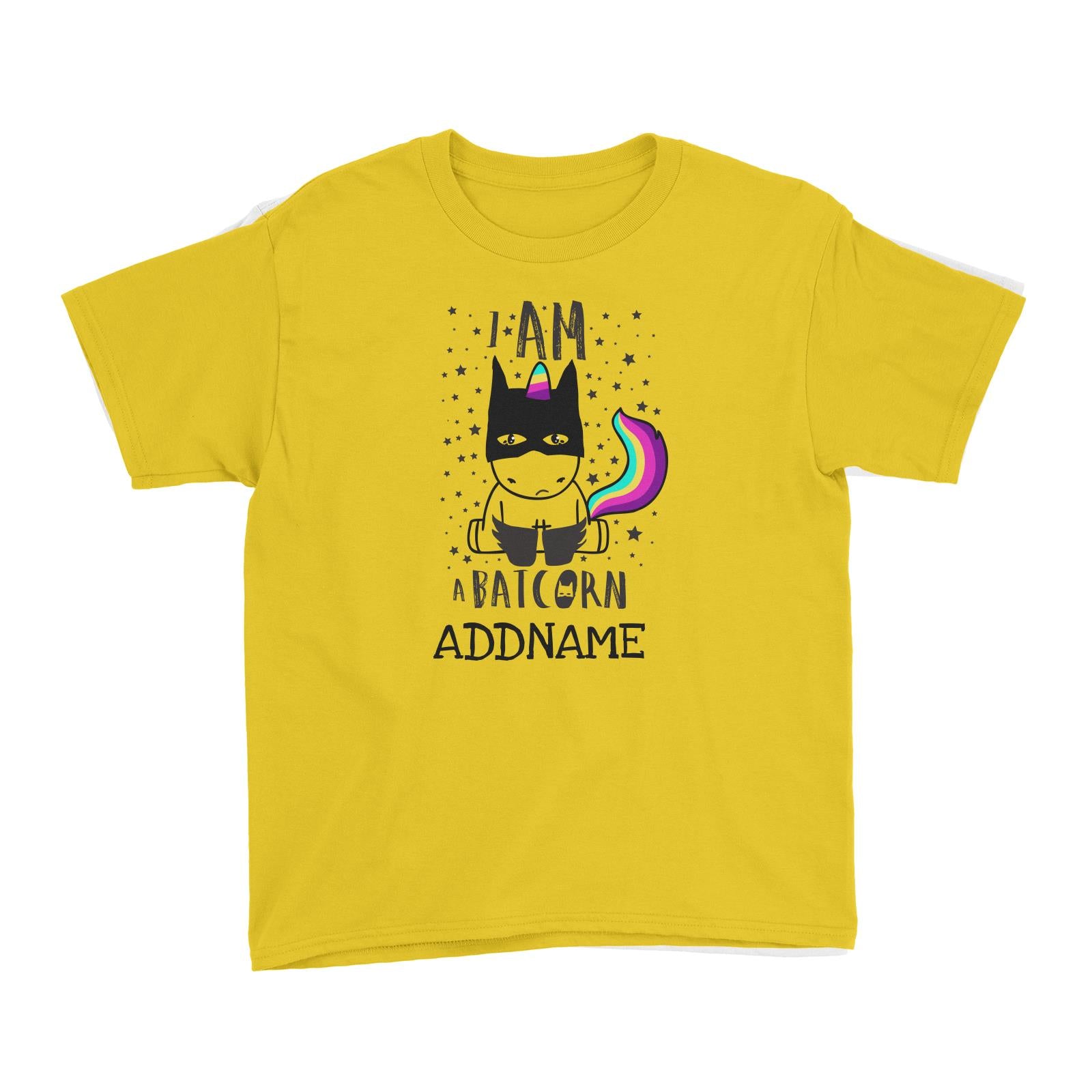 I Am A Batcorn Addname Kid's T-Shirt