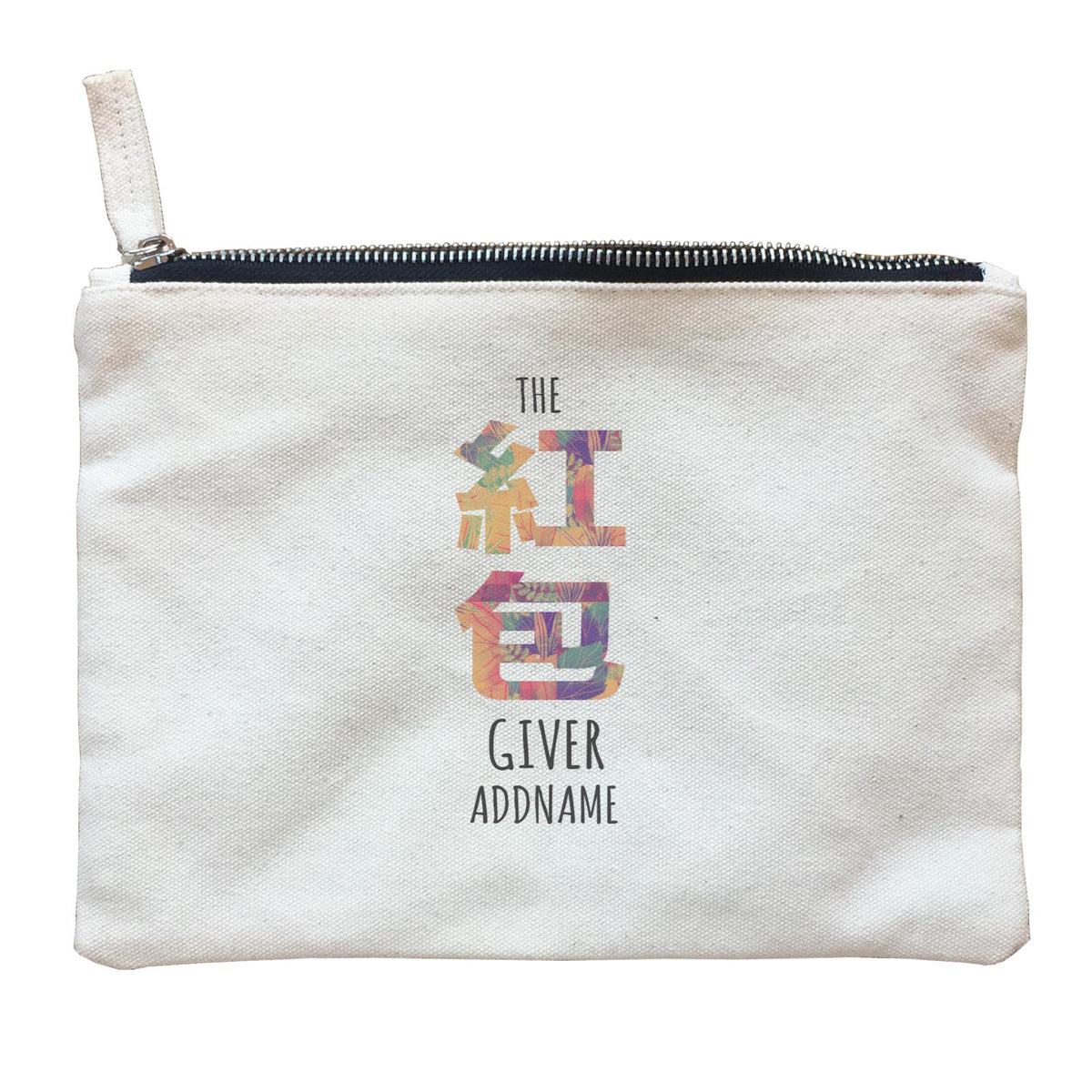 Chinese New Year The Ang Pao Giver Pattern Ang Pao Bag Zipper Pouch