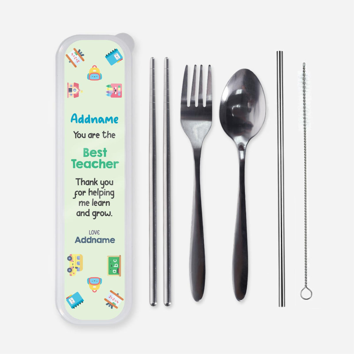 Best Teacher Quote - Cutlery