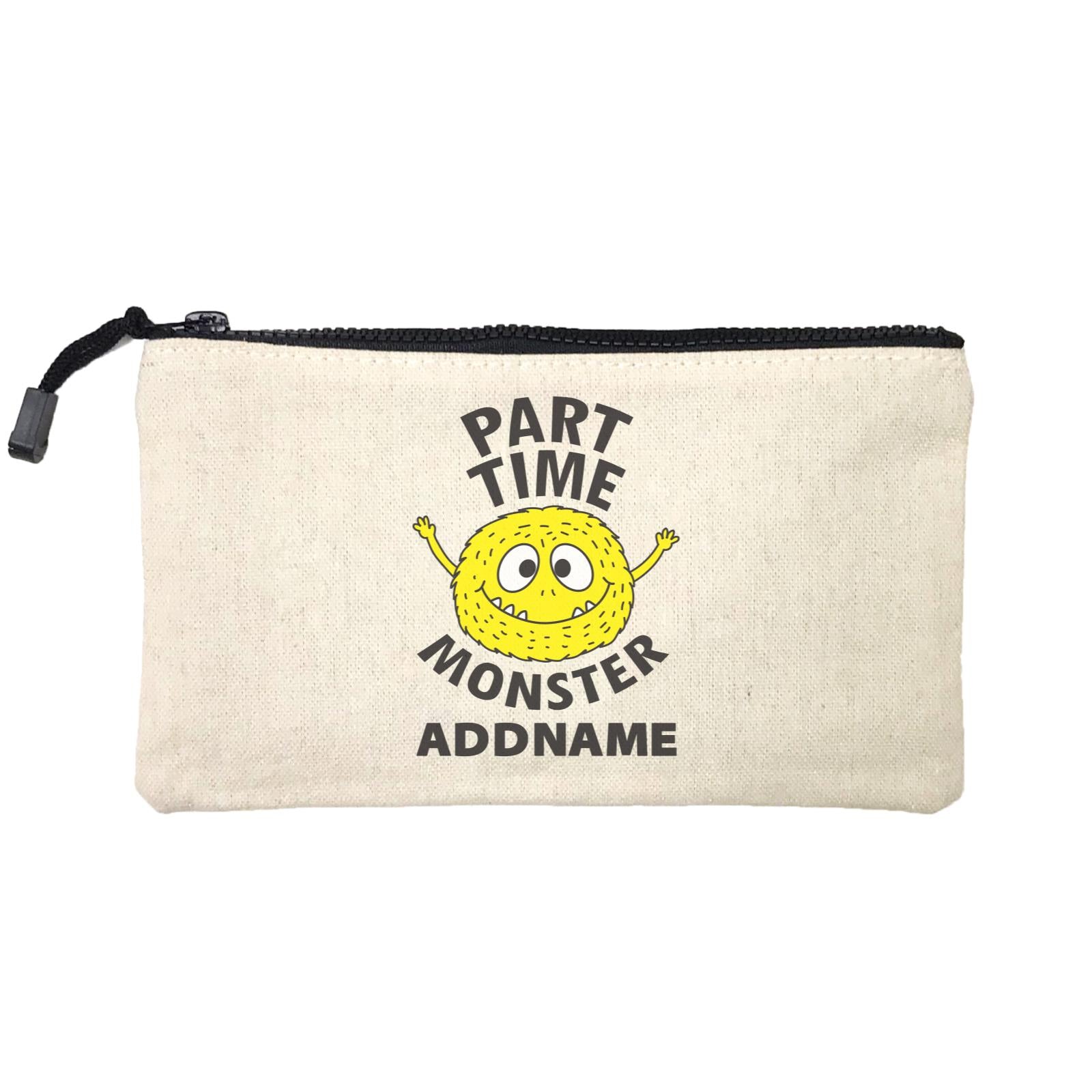 Cool Cute Monster Part Time Monster Addname Mini Accessories Stationery Pouch