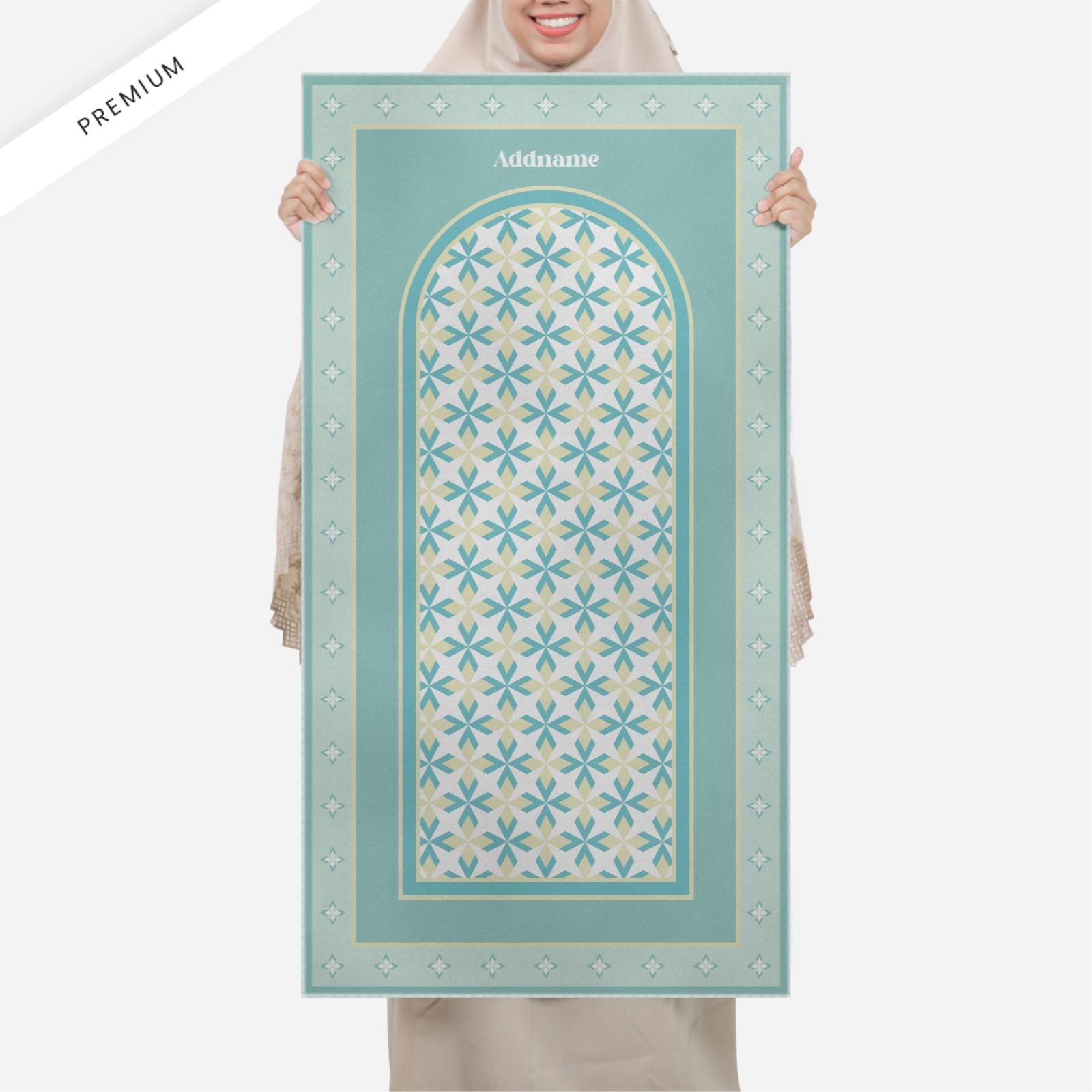 Ixora Series Premium Sejadah - Teal
