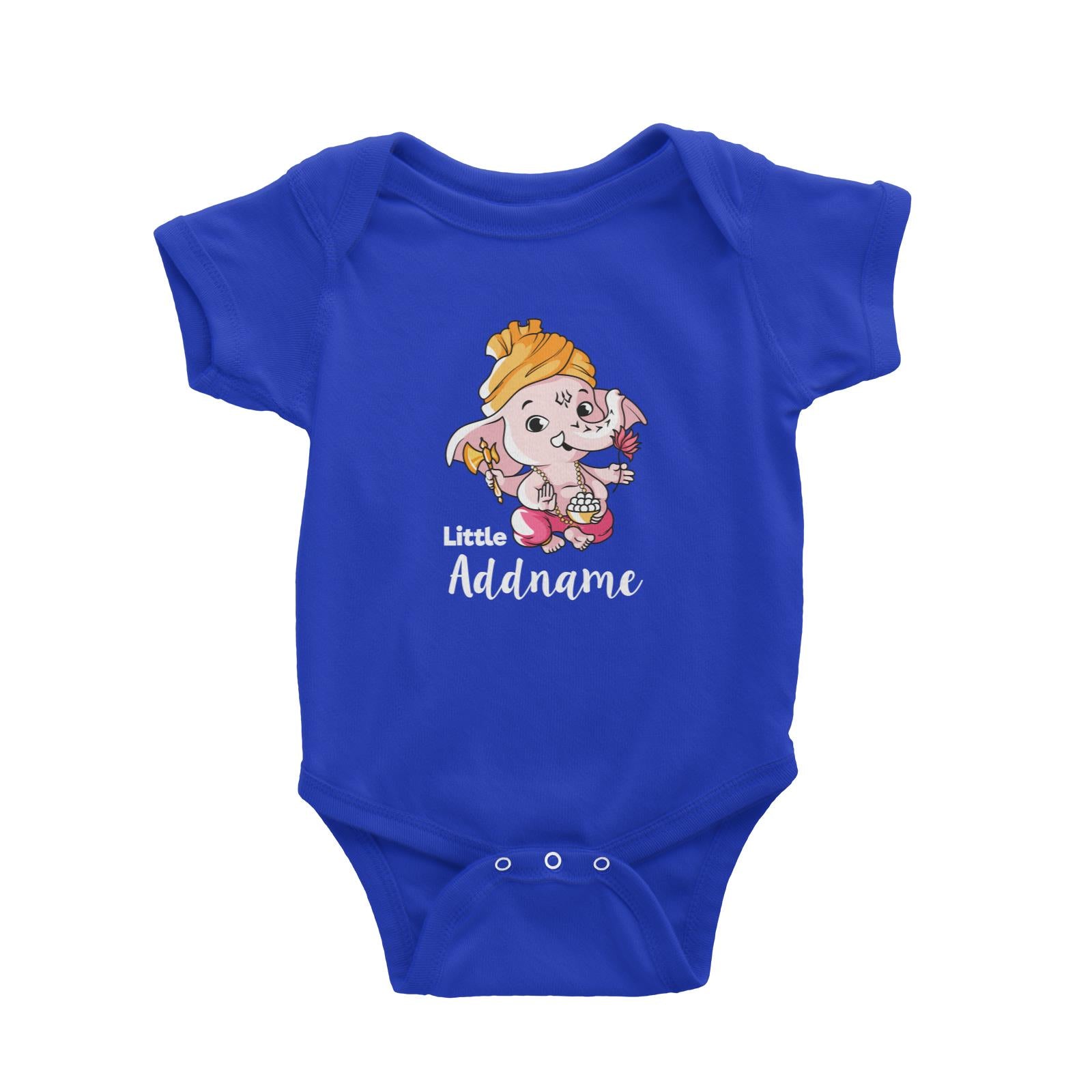 Cute Ganesha Little Addname Baby Romper