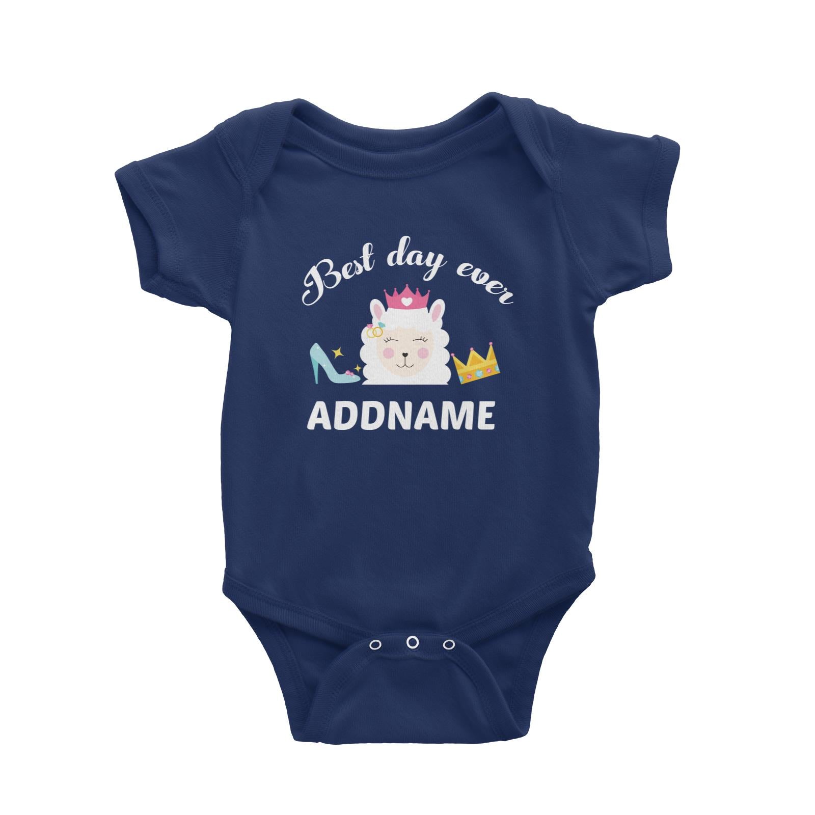 Best Day Ever Addname Baby Romper