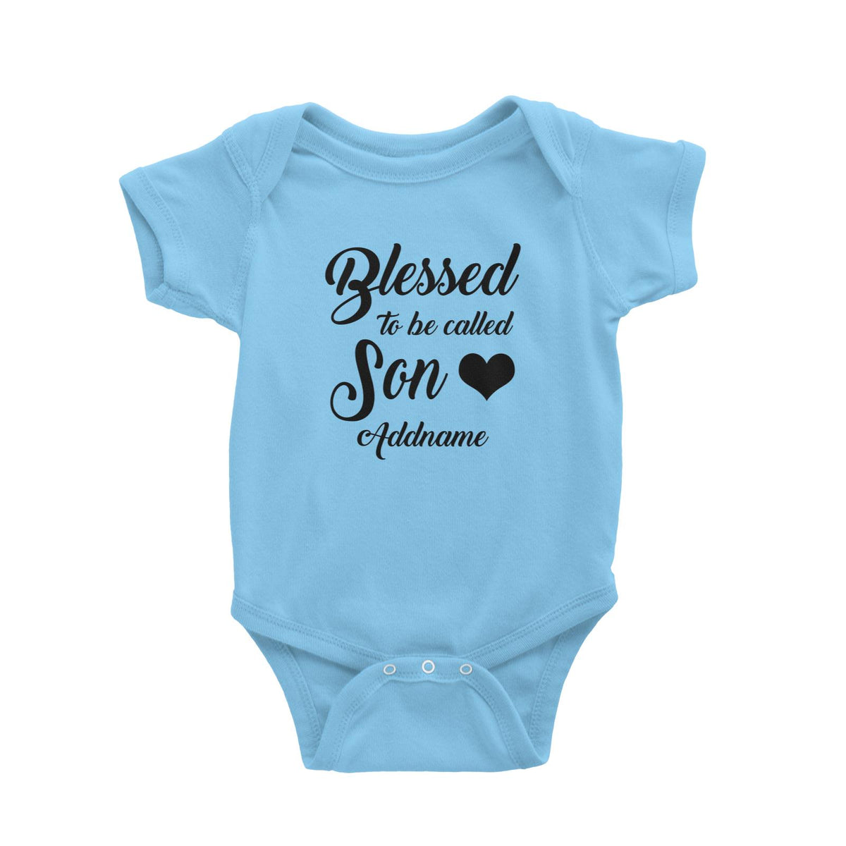 Blessed To Be Called Son Baby Romper