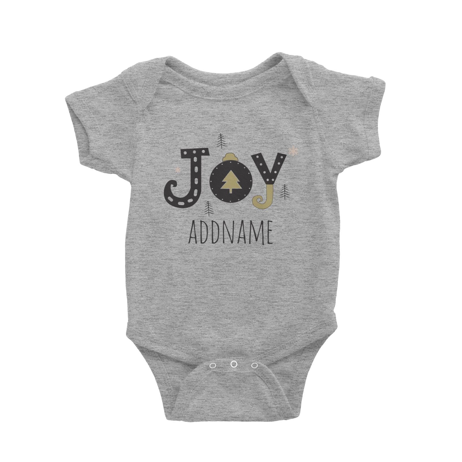 Christmas Series Joy Baby Romper