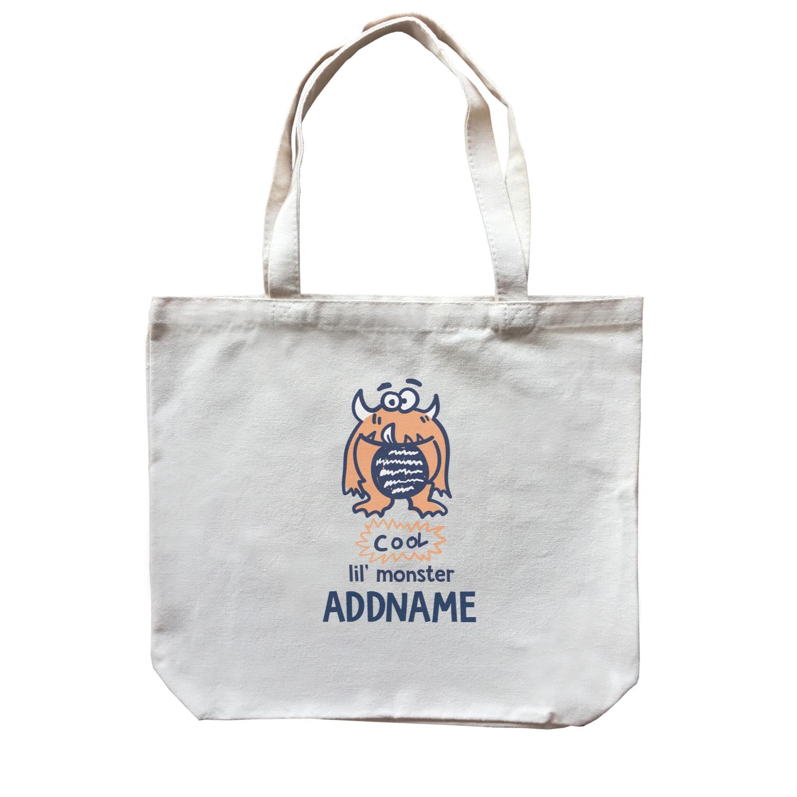 Cool Vibrant Series Cool Lil' Monster Addname Canvas Bag