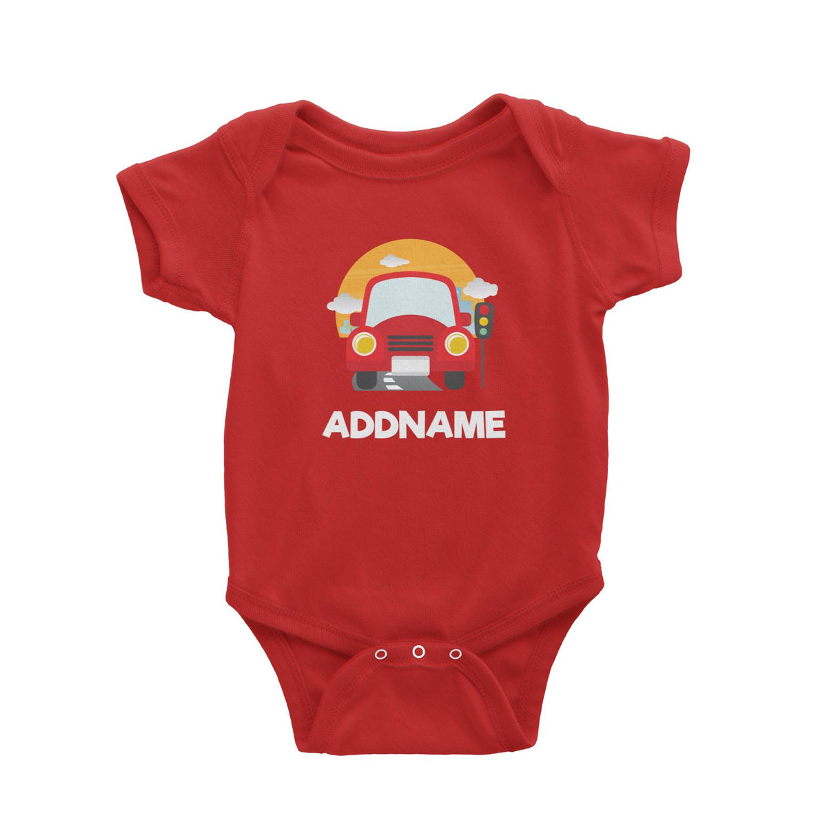 Cute Cars  Baby Romper