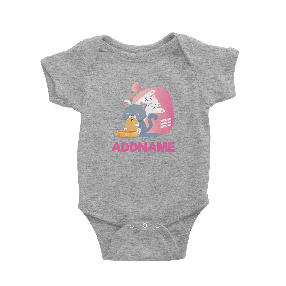 Cute Cat  Baby Romper