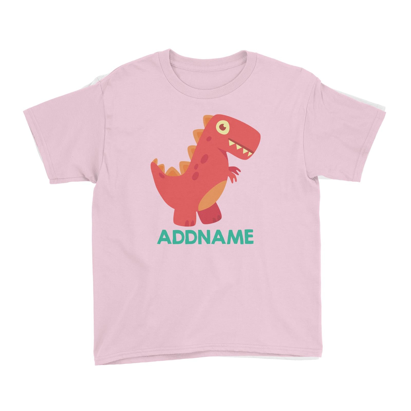 Cute T-Rex Dinosaur Personalizable Design Kid's T-Shirt