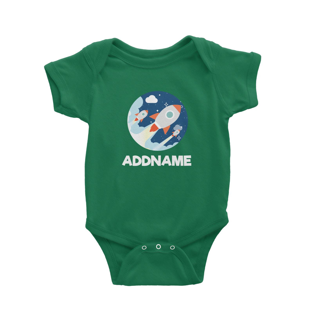Spaceship  Baby Romper