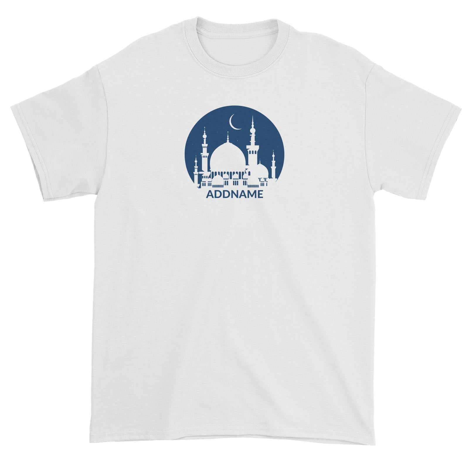 Mosque Moon Unisex T-Shirt Raya Personalizable Designs