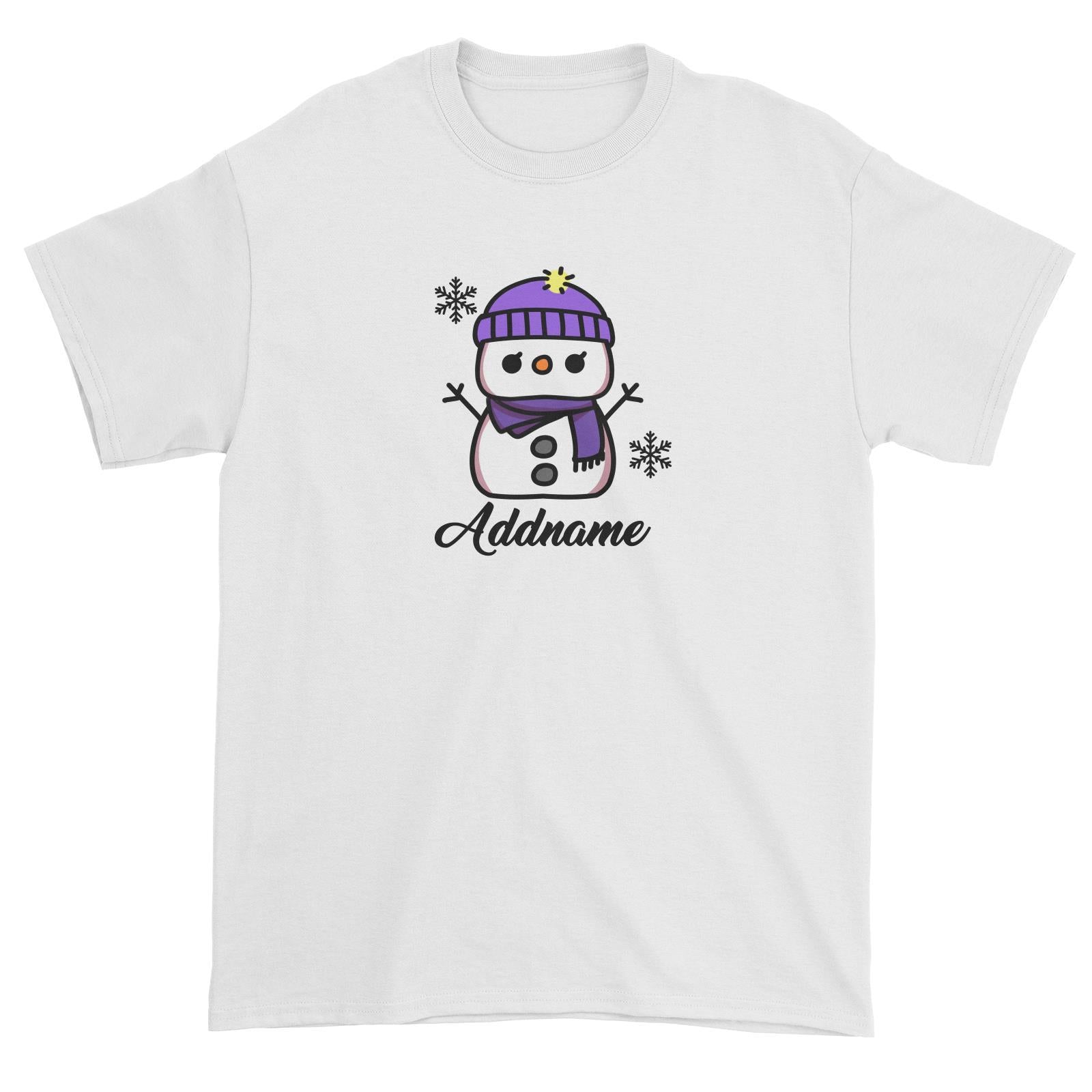 Xmas Mama Snowman Unisex T-Shirt