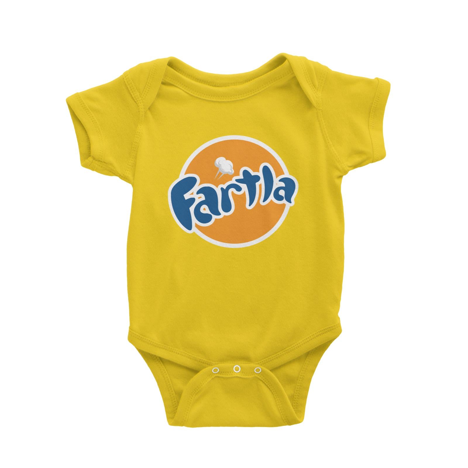 Slang Statement Fartla Baby Romper