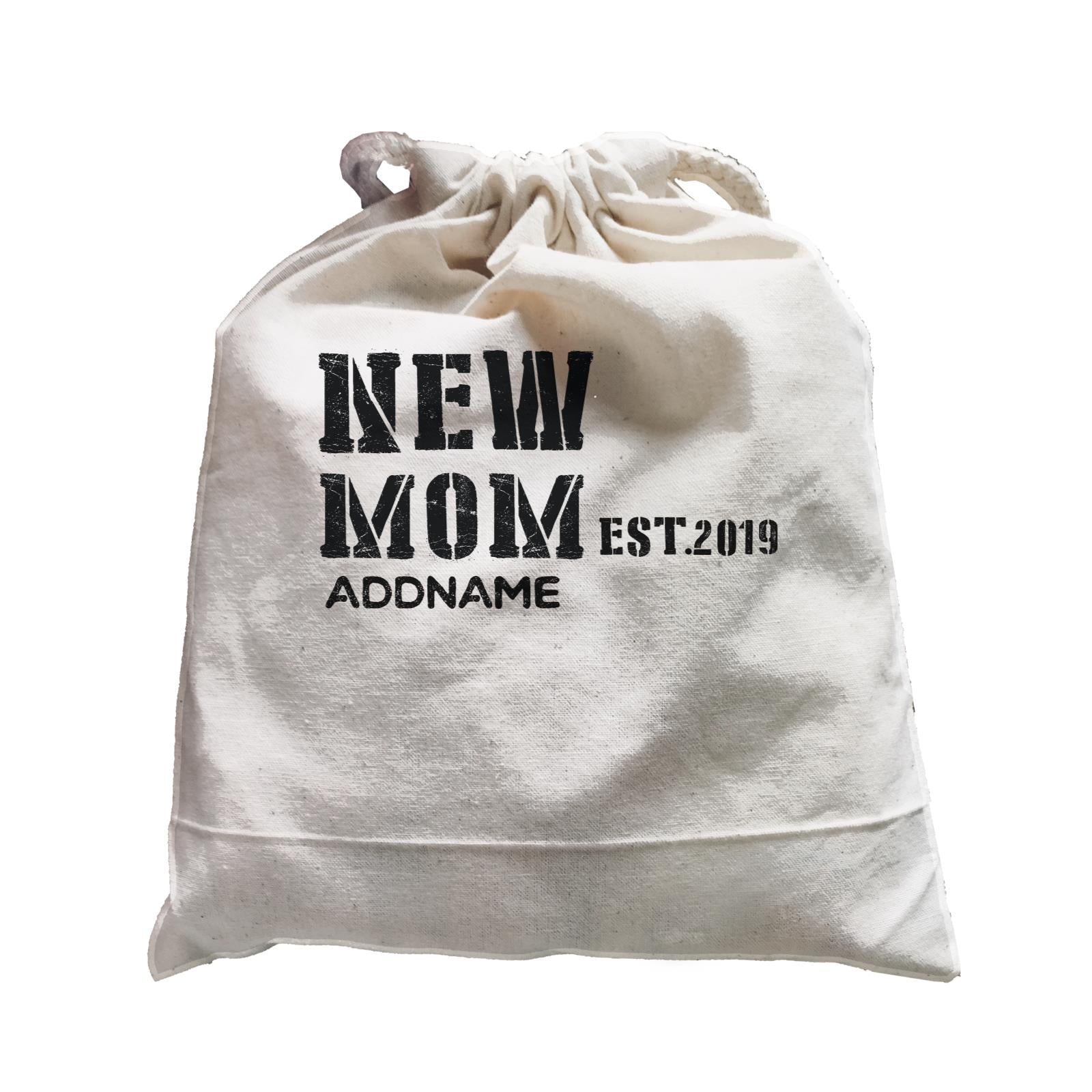 New Parent 1 New Mom Addname With Date Satchel