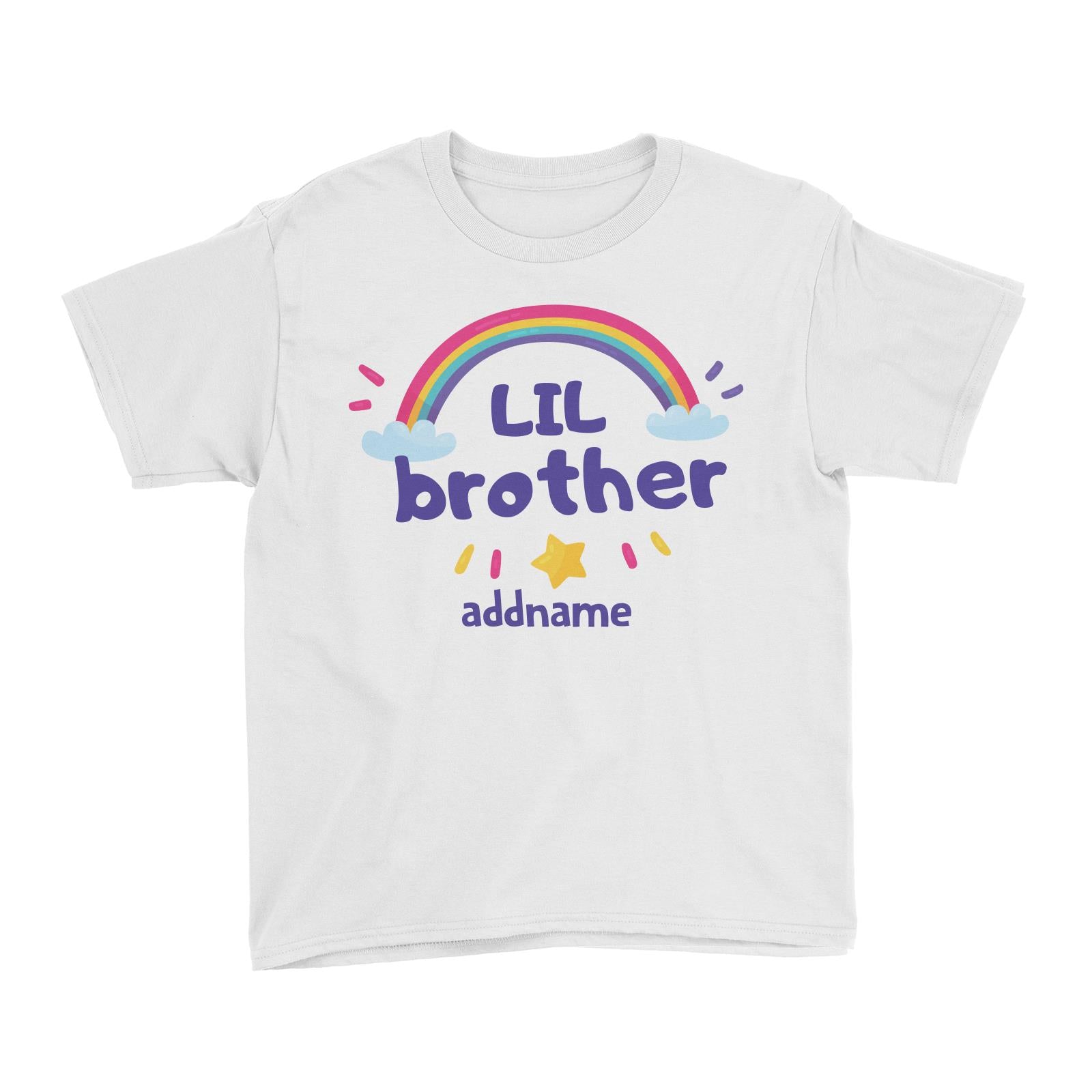 Cute Rainbow Little Brother Kid's T-Shirt