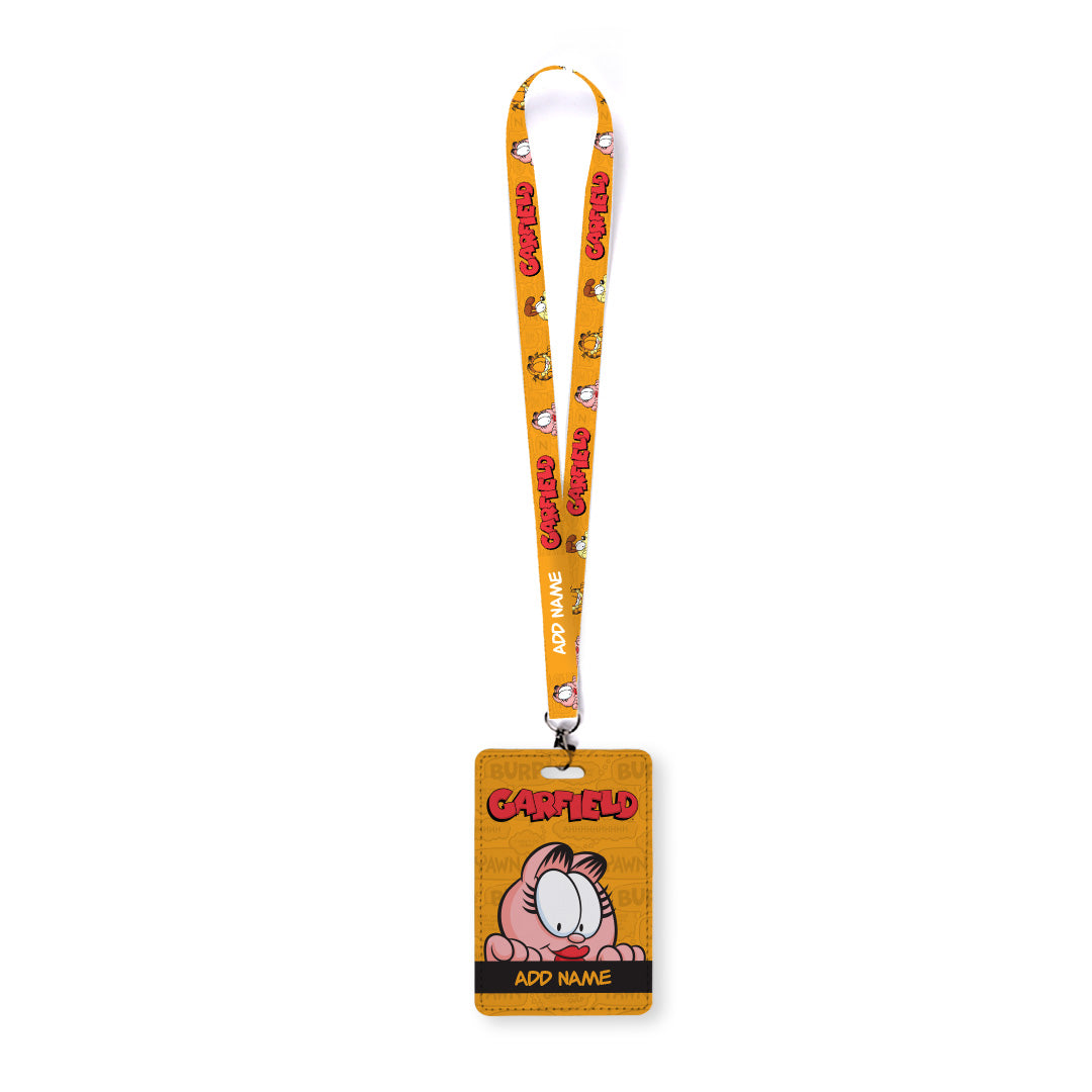 Garfield - Peeking Arlene Lanyard with Cardholder