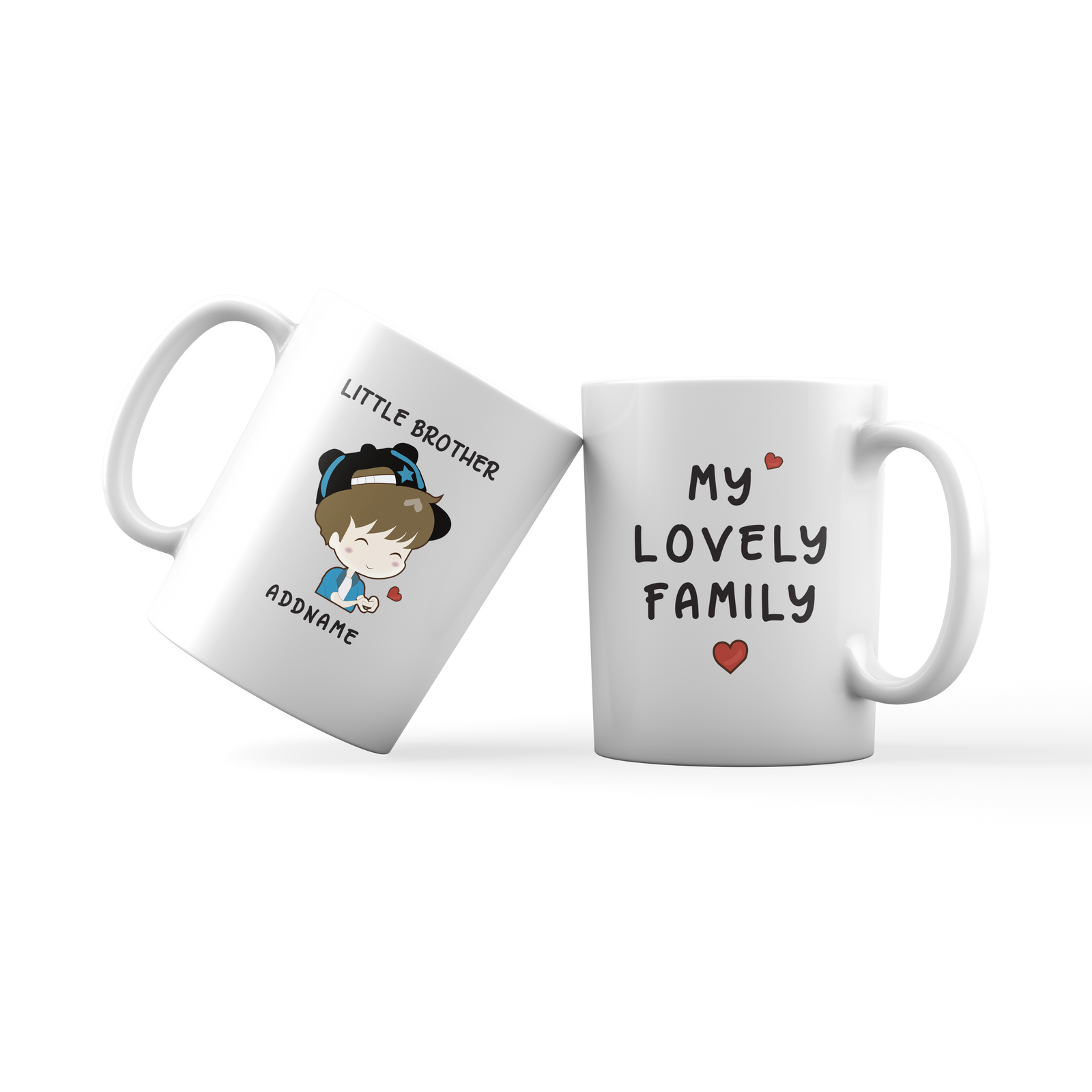 My Lovely Family Little Brother Addname Mug