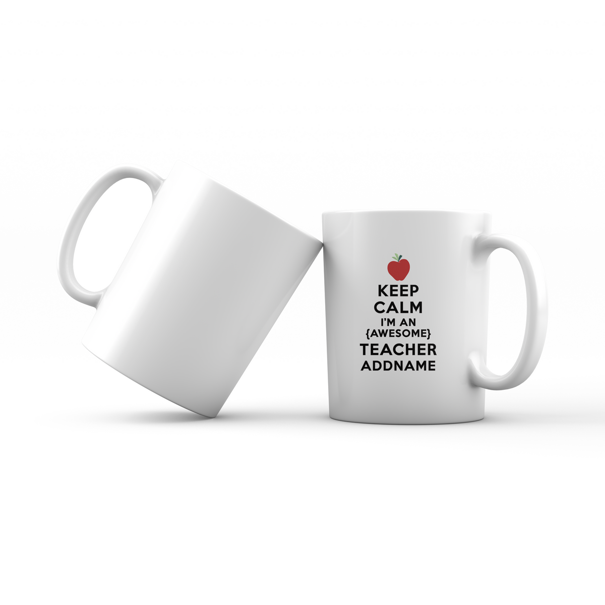 Teacher Quotes Keep Calm I'm An Awesome Teacher Addname Mug