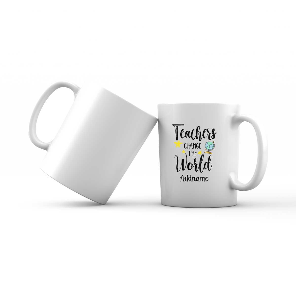 Teacher Quotes Teachers Change The World Addname Mug