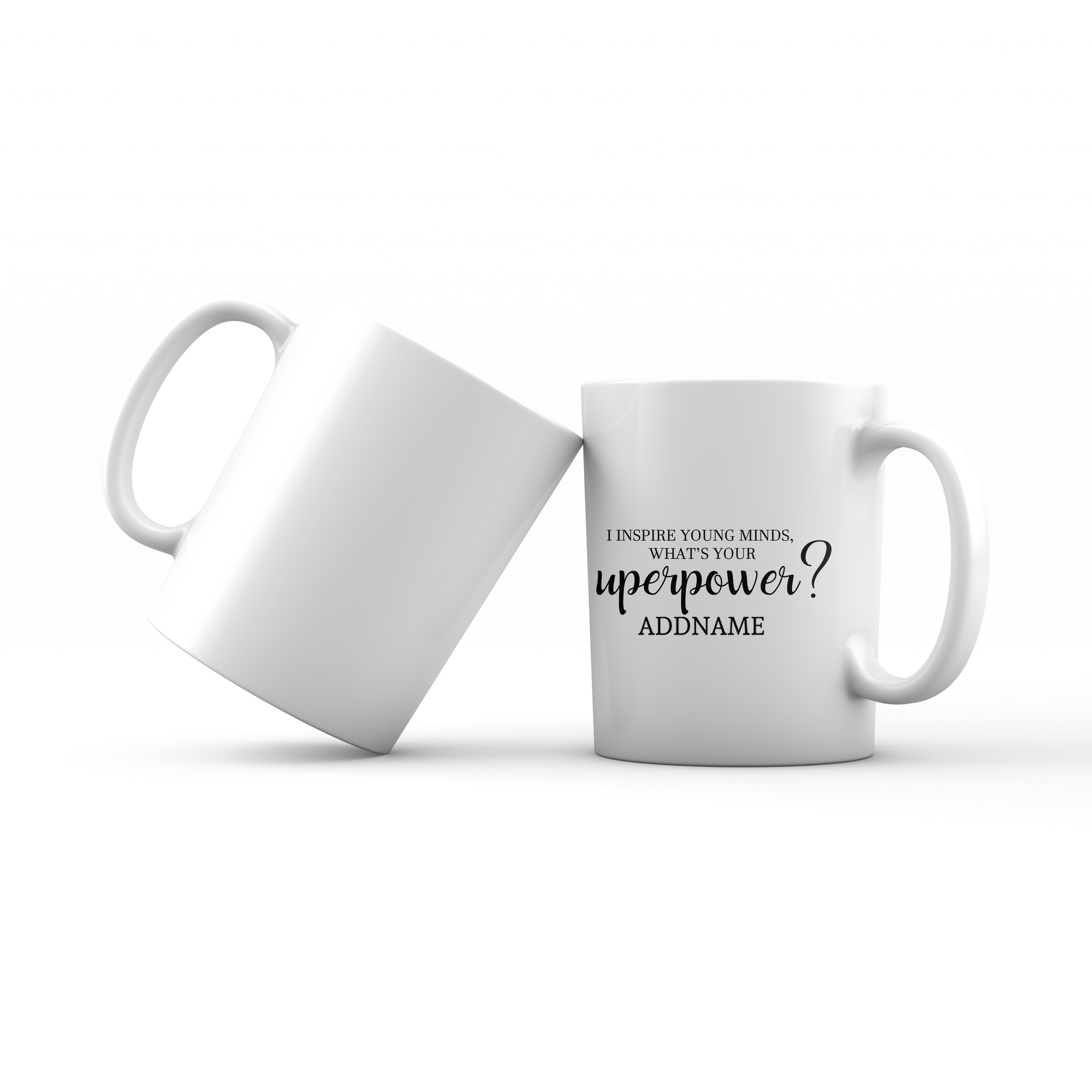 Super Teachers I Inspire Young Minds What's Your Superpower Addname Mug