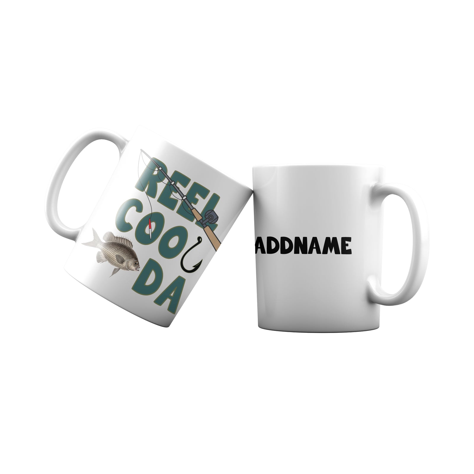 Reel Cool Dad Addname Mug