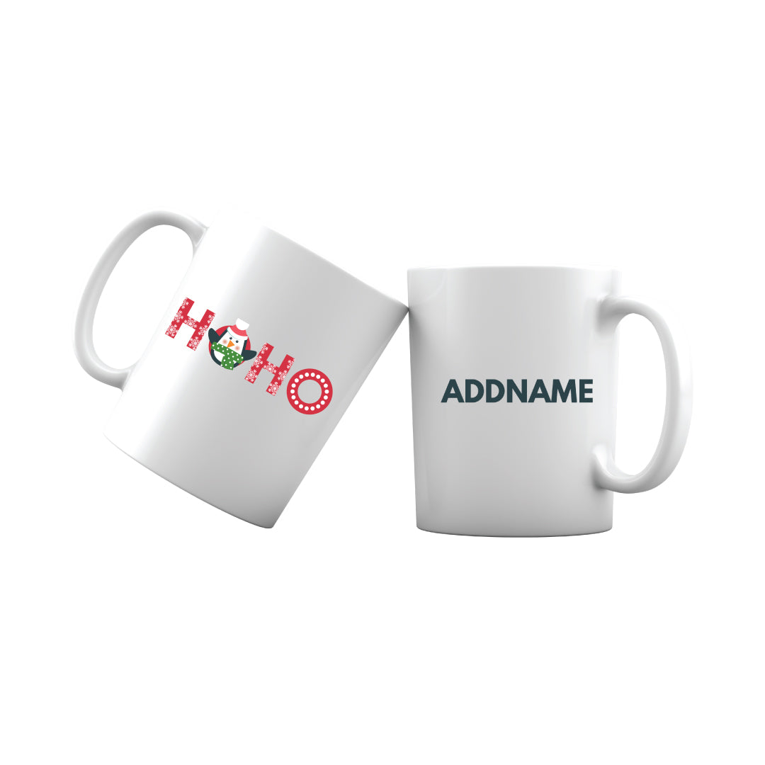 Xmas HoHo Penguin Mug