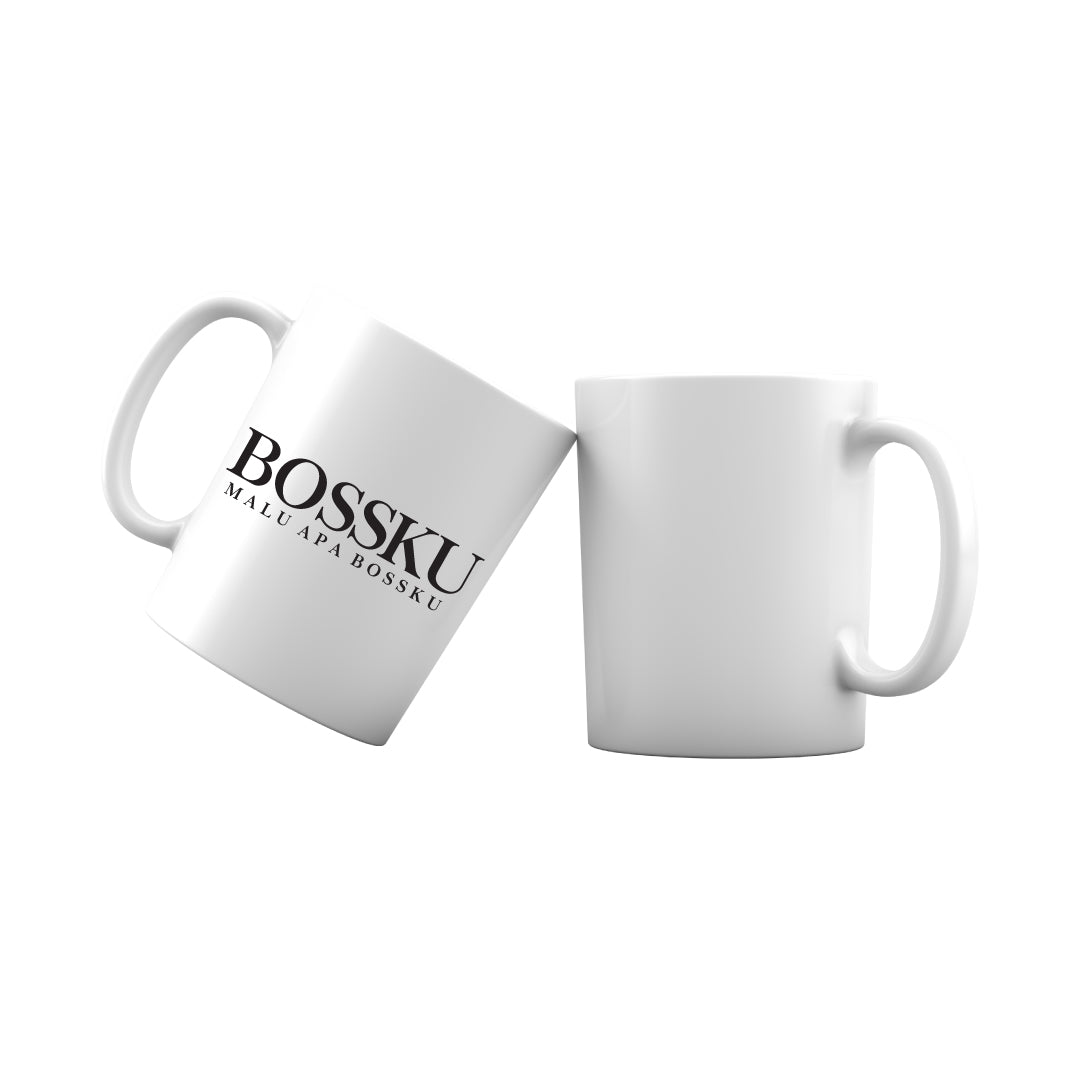 Slang Statement Bossku Malu Apa Bossku Mug