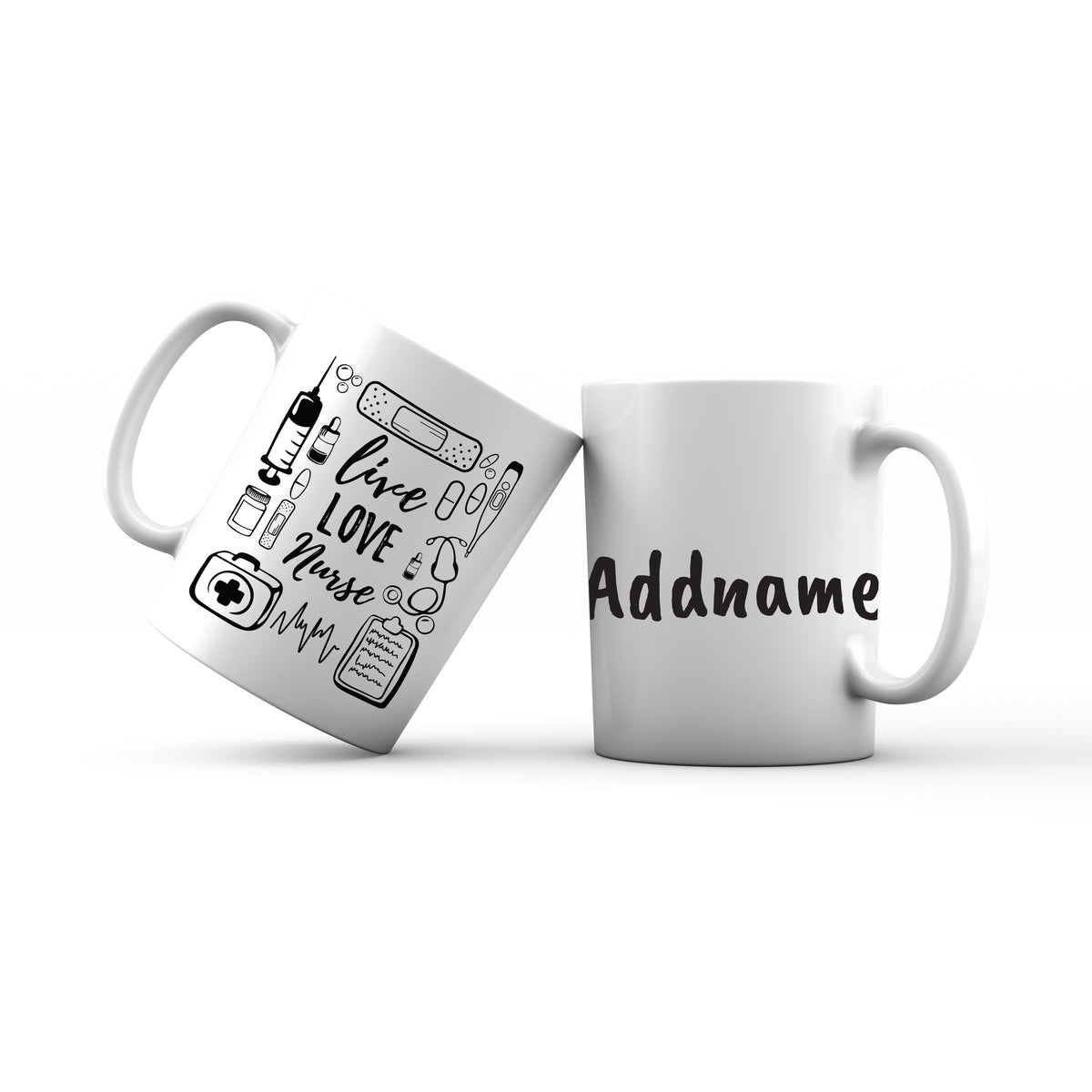 Live, Love, Nurse Mug