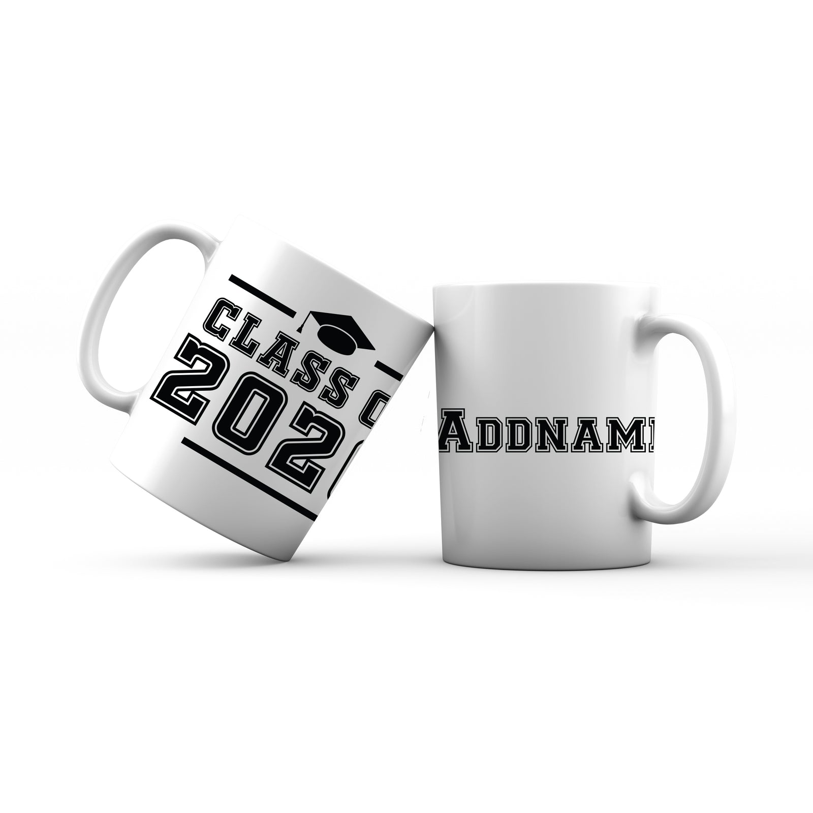 Graduation Series Simple Cap Class of Year Mug