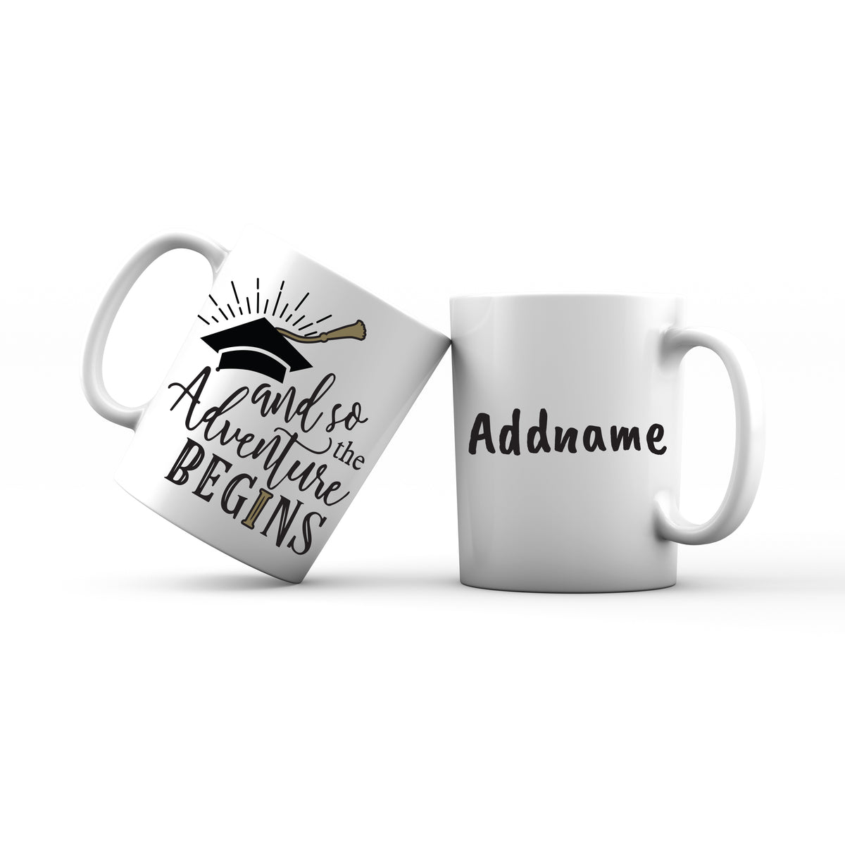 Graduation Series And So The Adventure Begins Mug