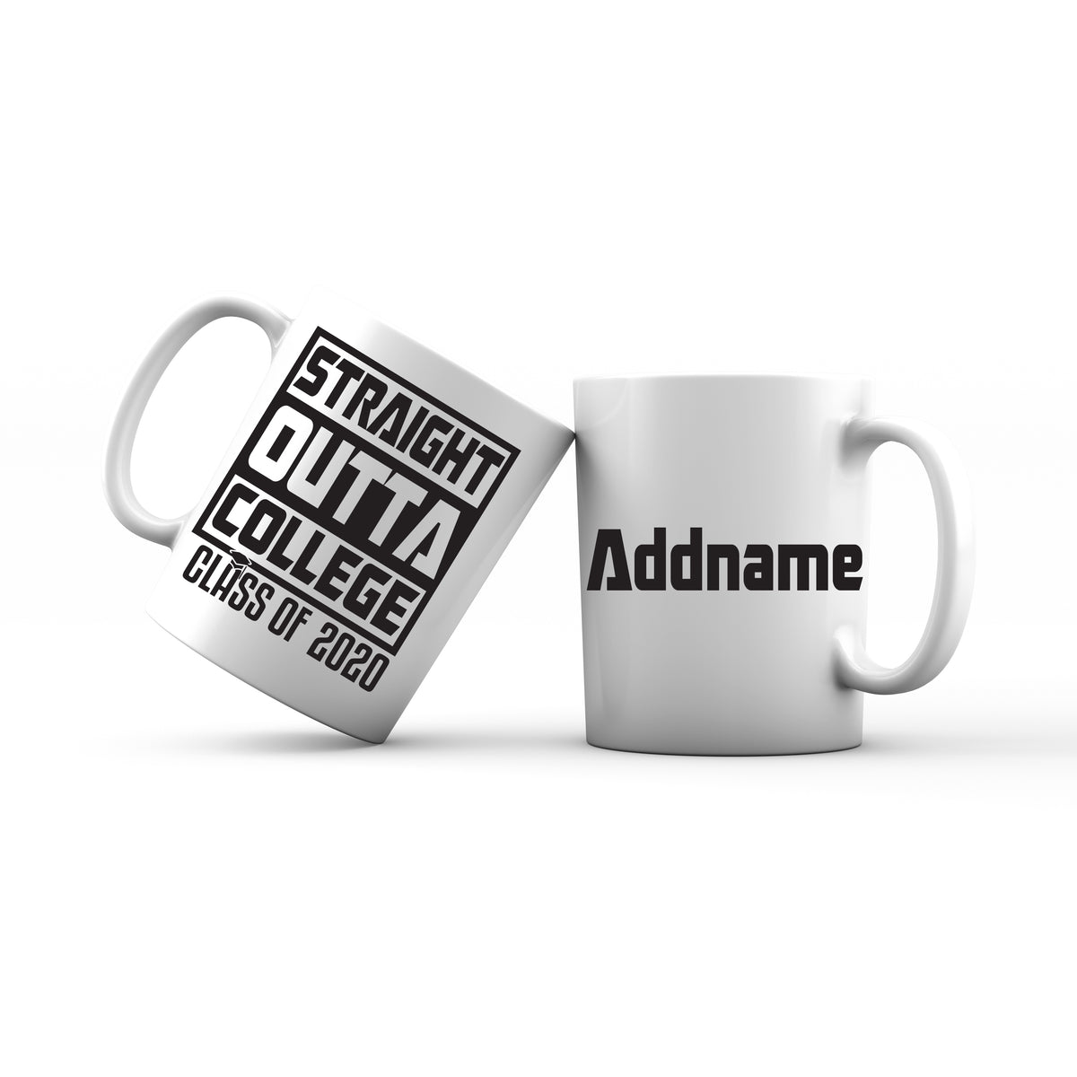Graduation Series Straight Outta College Mug
