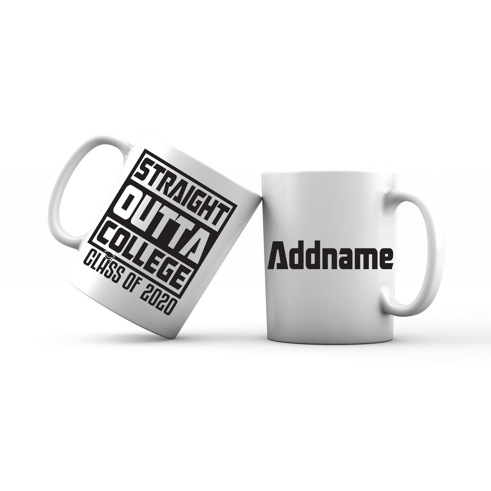 Graduation Series Straight Outta College Mug