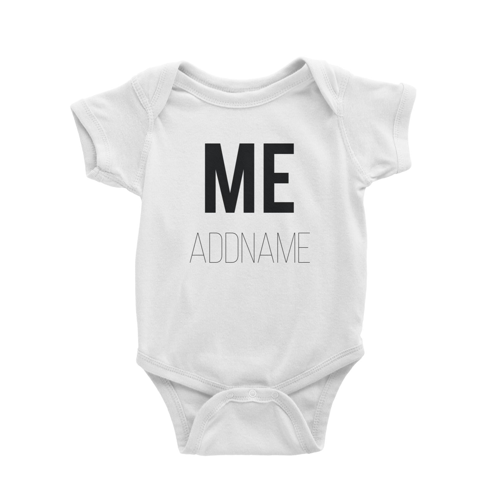 Matching Dog and Owner Me Addname Baby Romper