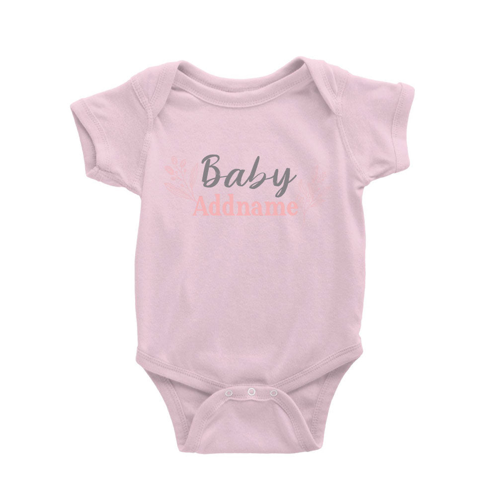 Baby Girl Addname Baby Romper