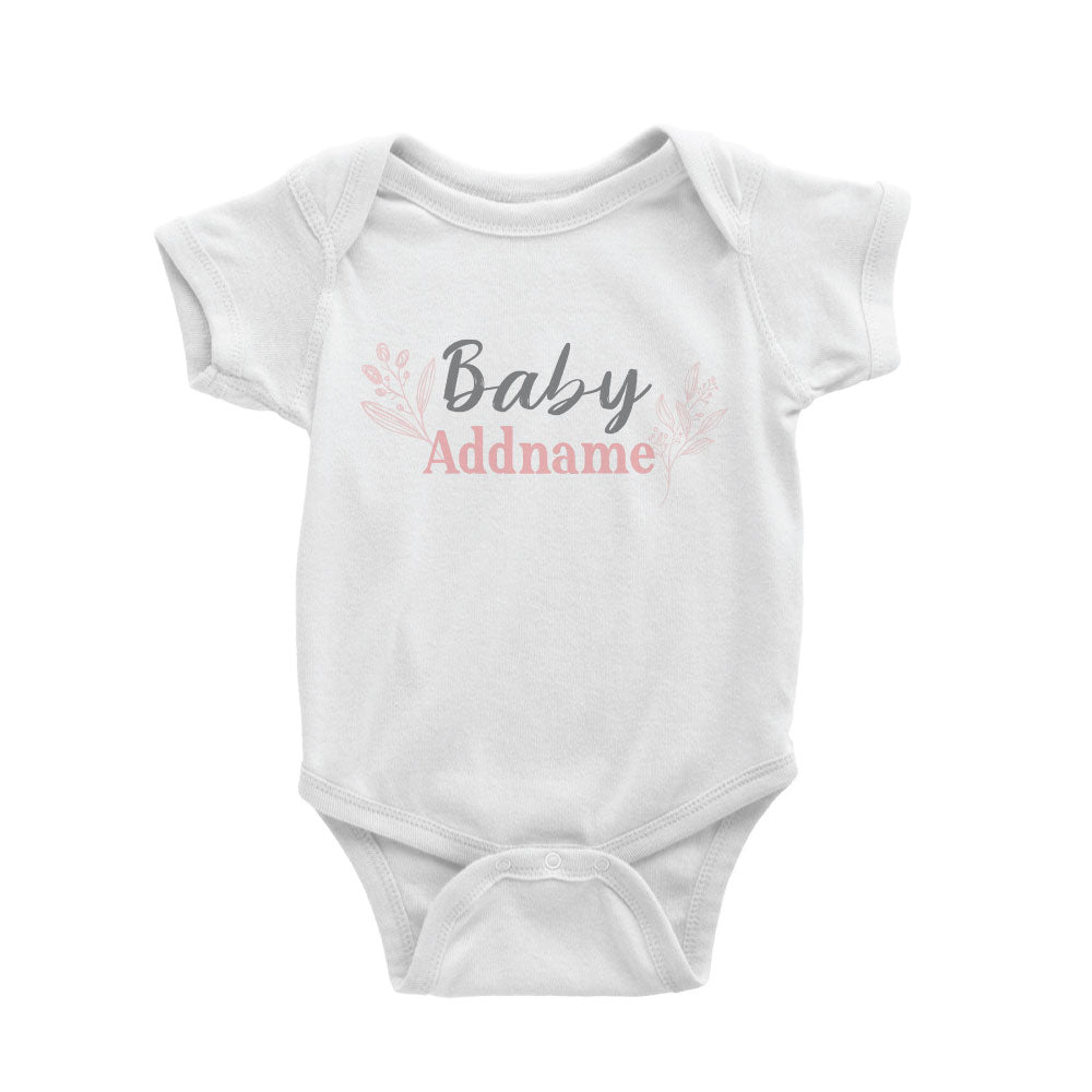 Baby Girl Addname Baby Romper