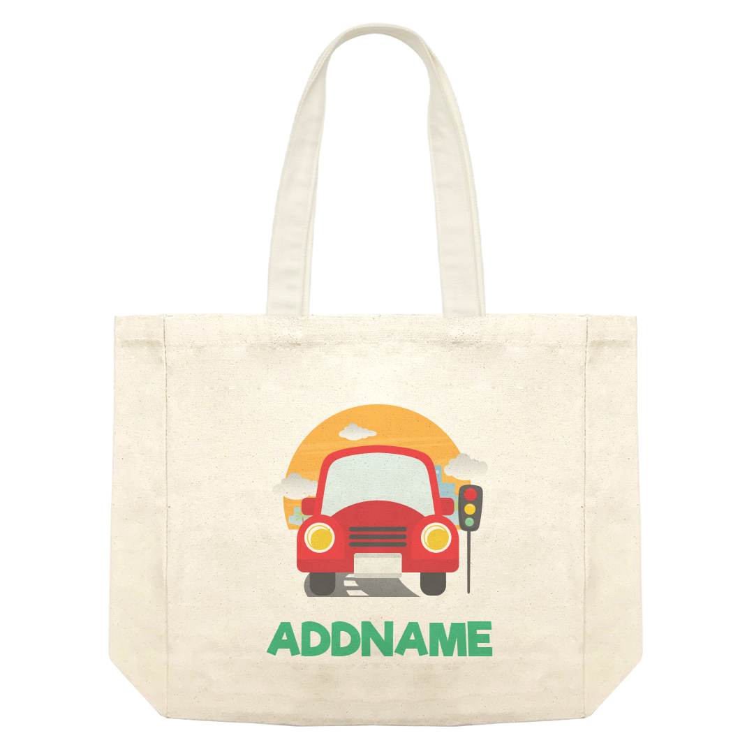 Cute Cars Shopping Bag