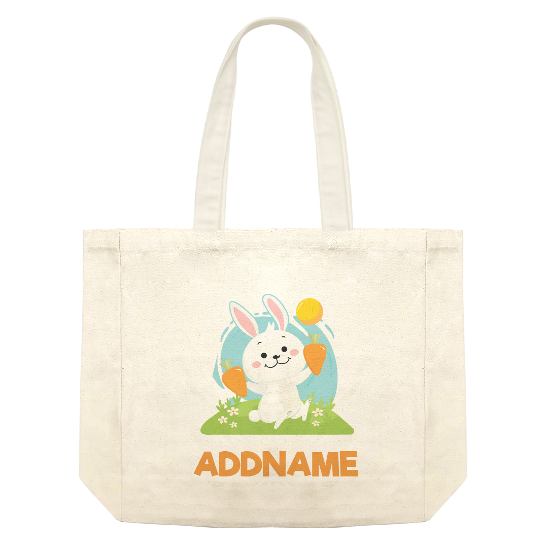 Greenery Rabbit Accessories Shopping Bag