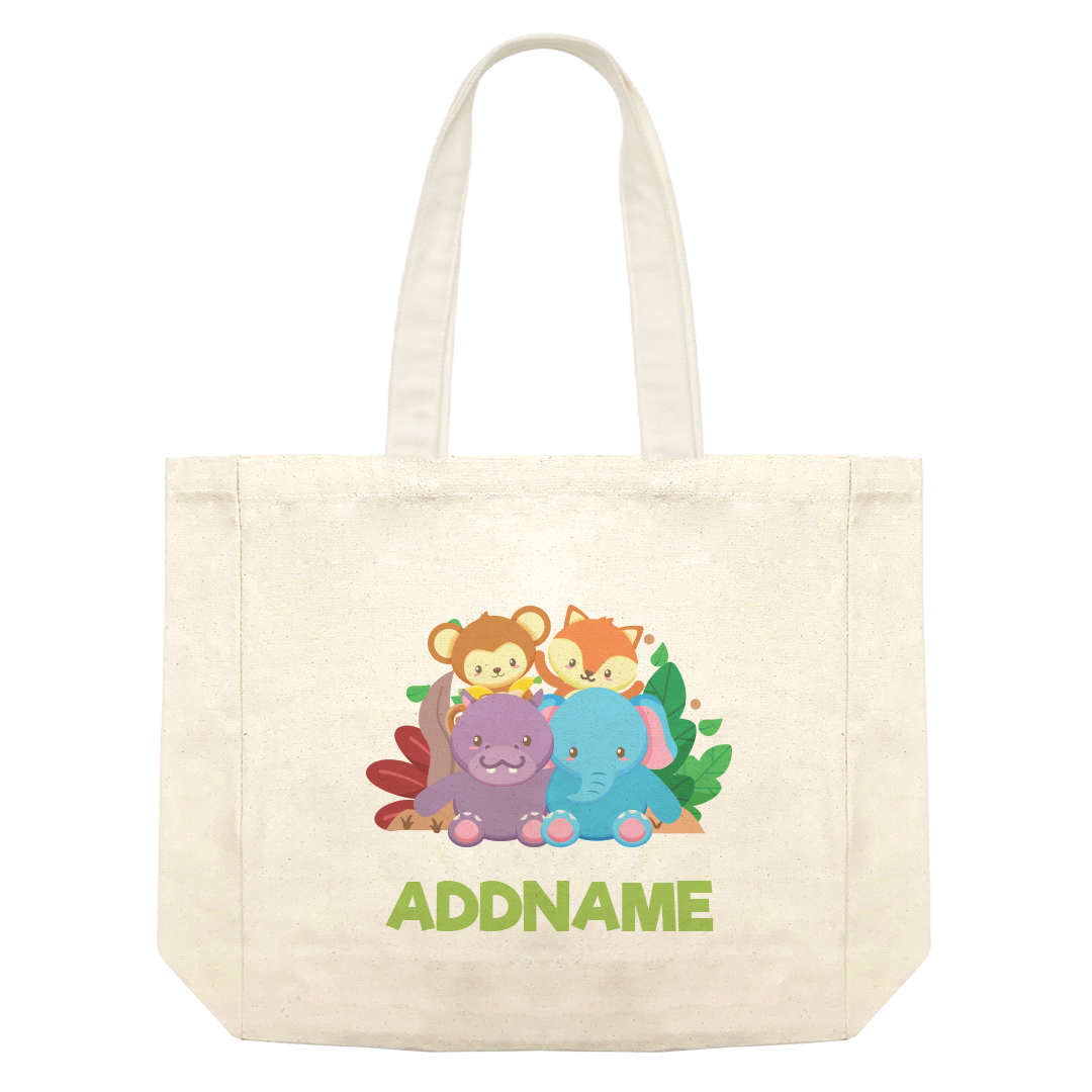 Safari Animal Shopping Bag