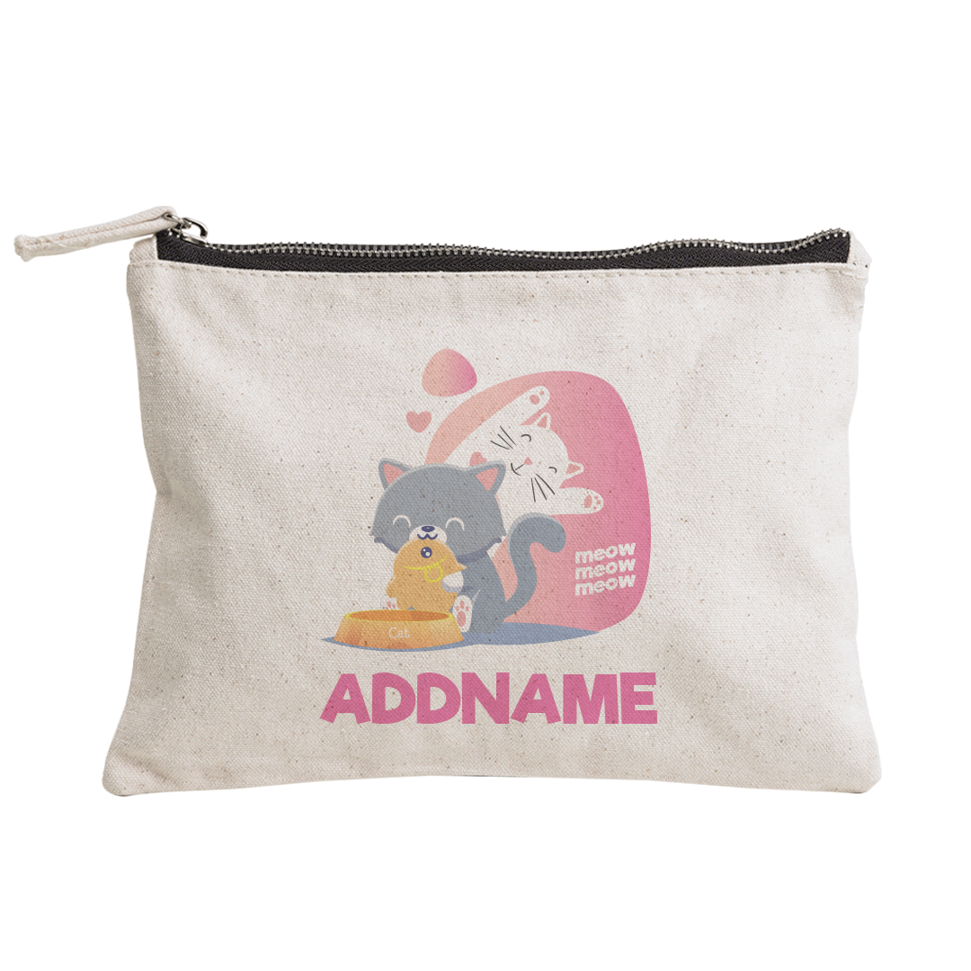 Cute Cat  Zipper Pouch