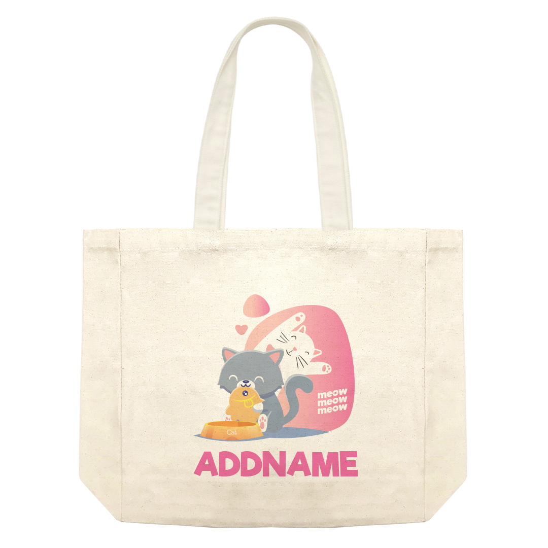 Cute Cat Shopping Bag